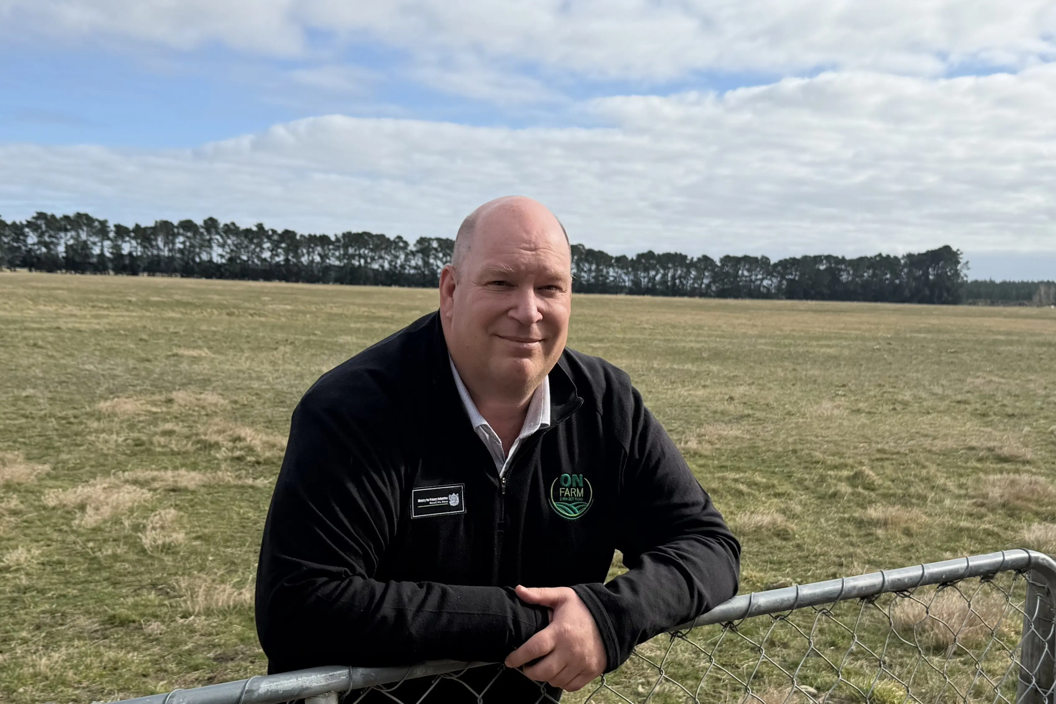 Ministry for Primary Industries\\u00A0On Farm Support director Chad Hoggard. Photo: Supplied