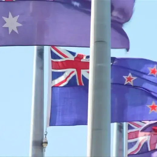 Australia marks Flag Day by flying New Zealand's flag