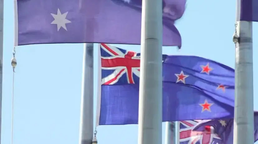 Australia marks Flag Day by flying New Zealand's flag