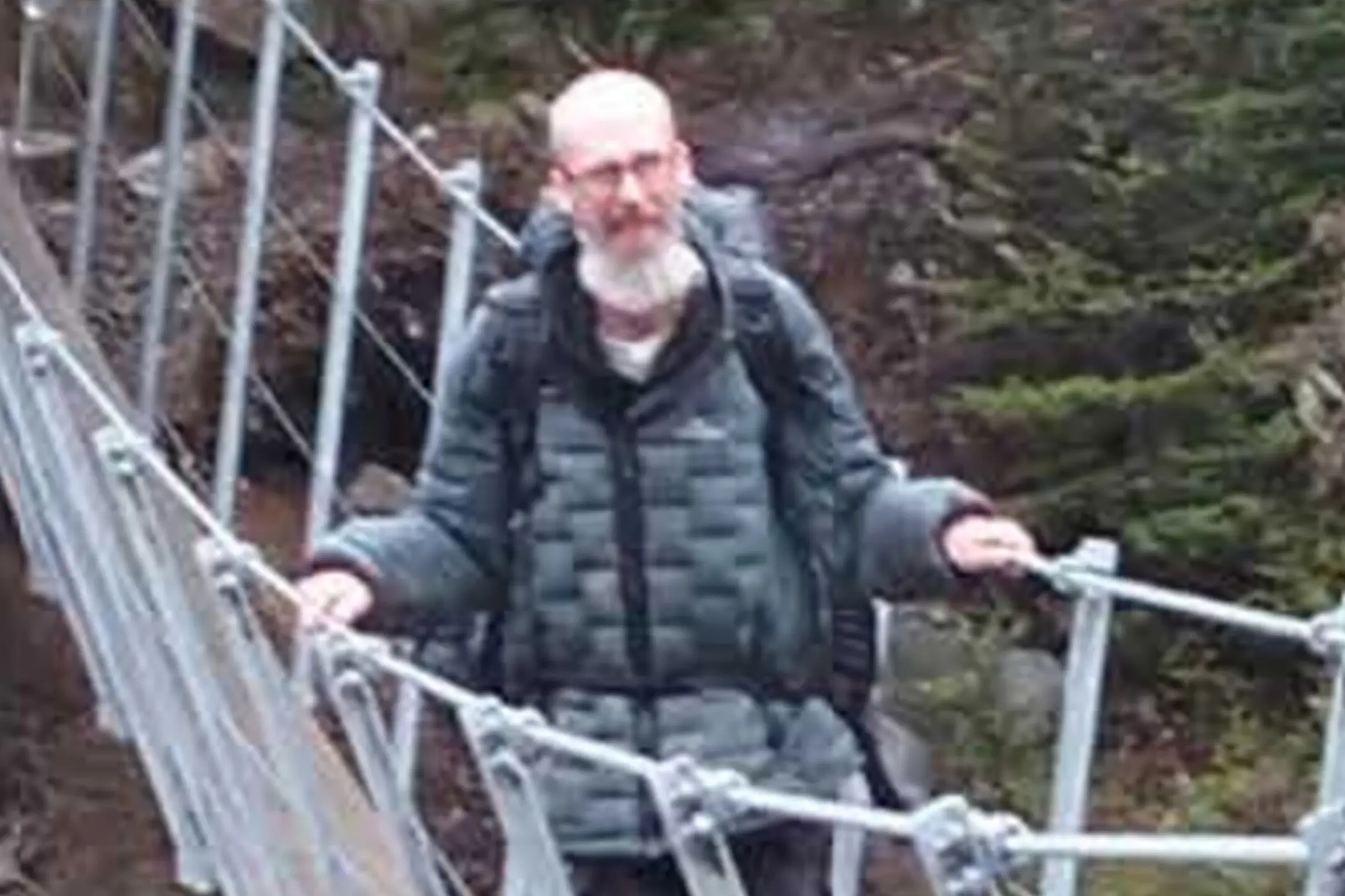 Gareth Anderson was on a hike in the Cass-Lagoon Saddle track when he went missing on August 27. Photo: NZ Police