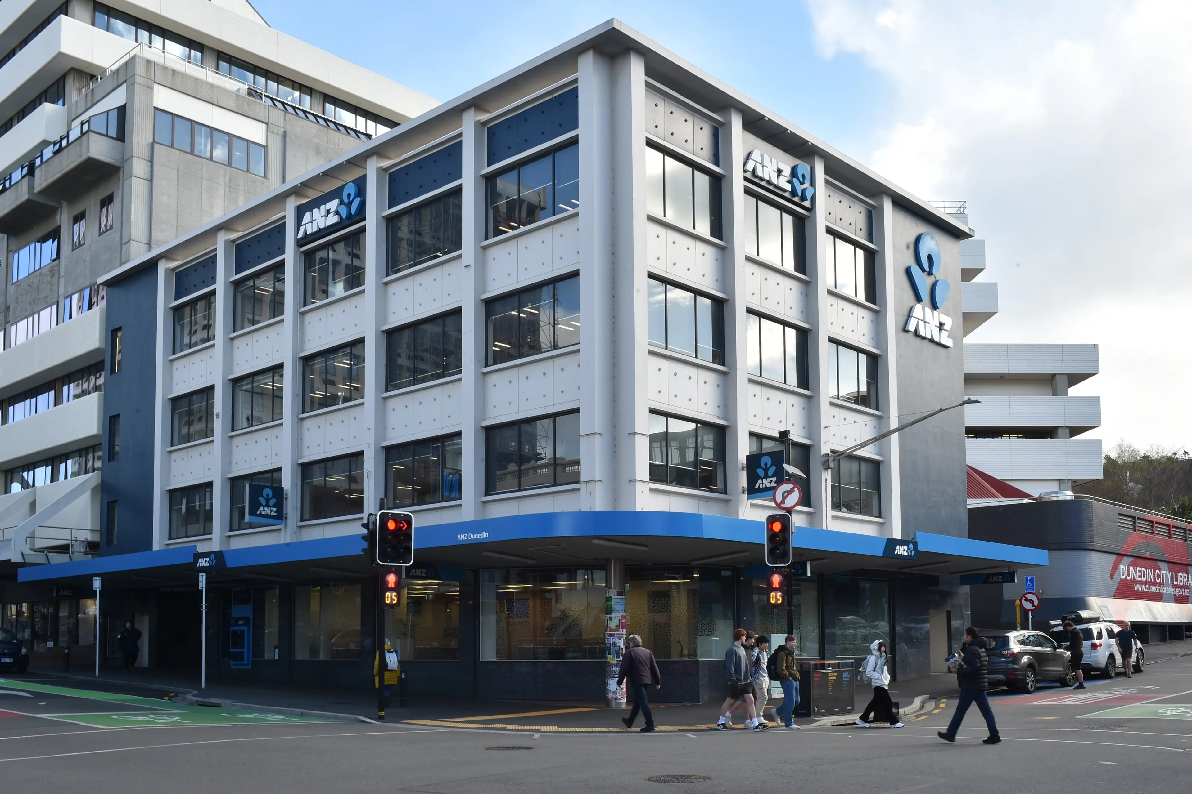 ANZ in Moray Place, Dunedin. Photo: Gregor Richardson