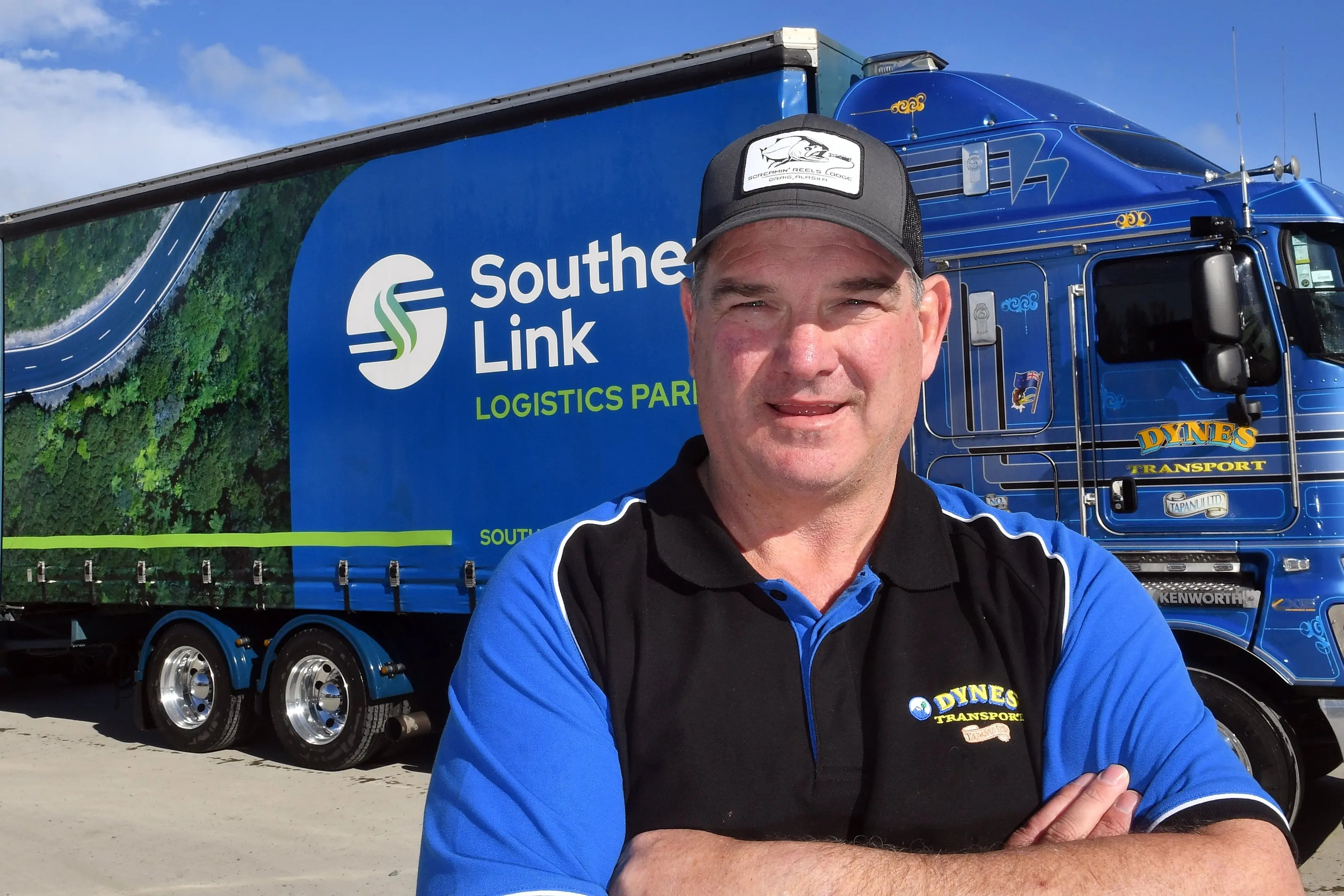 Transport operator Peter Dynes says the proposed inland port near Mosgiel is essential for the southern region\\'s future.   Photo: Stephen Jaquiery