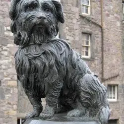 A statue with a lot to say