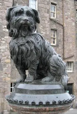 A statue with a lot to say