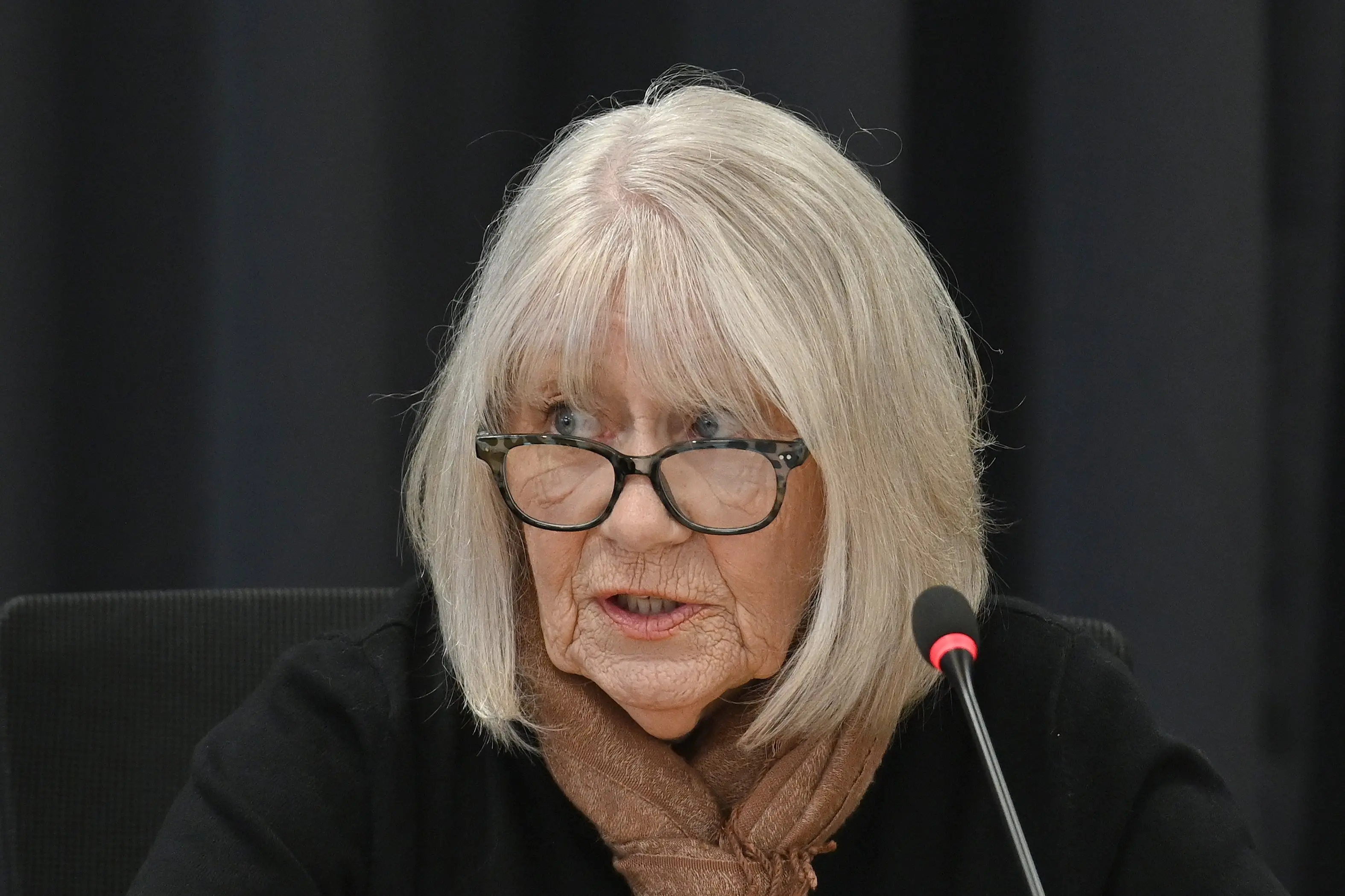 South Dunedin Stormwater Justice Group convener Lynne Newell. Photo: Linda Robertson.