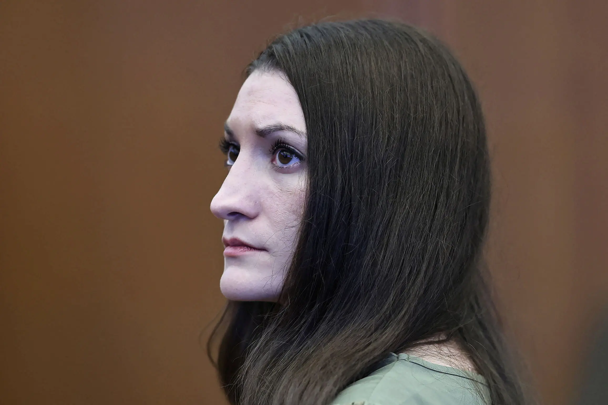 Lindsay Clancy in court as Judge William Sullivan declares a mistrial in Plymouth, Massachusetts. Photo: Reuters