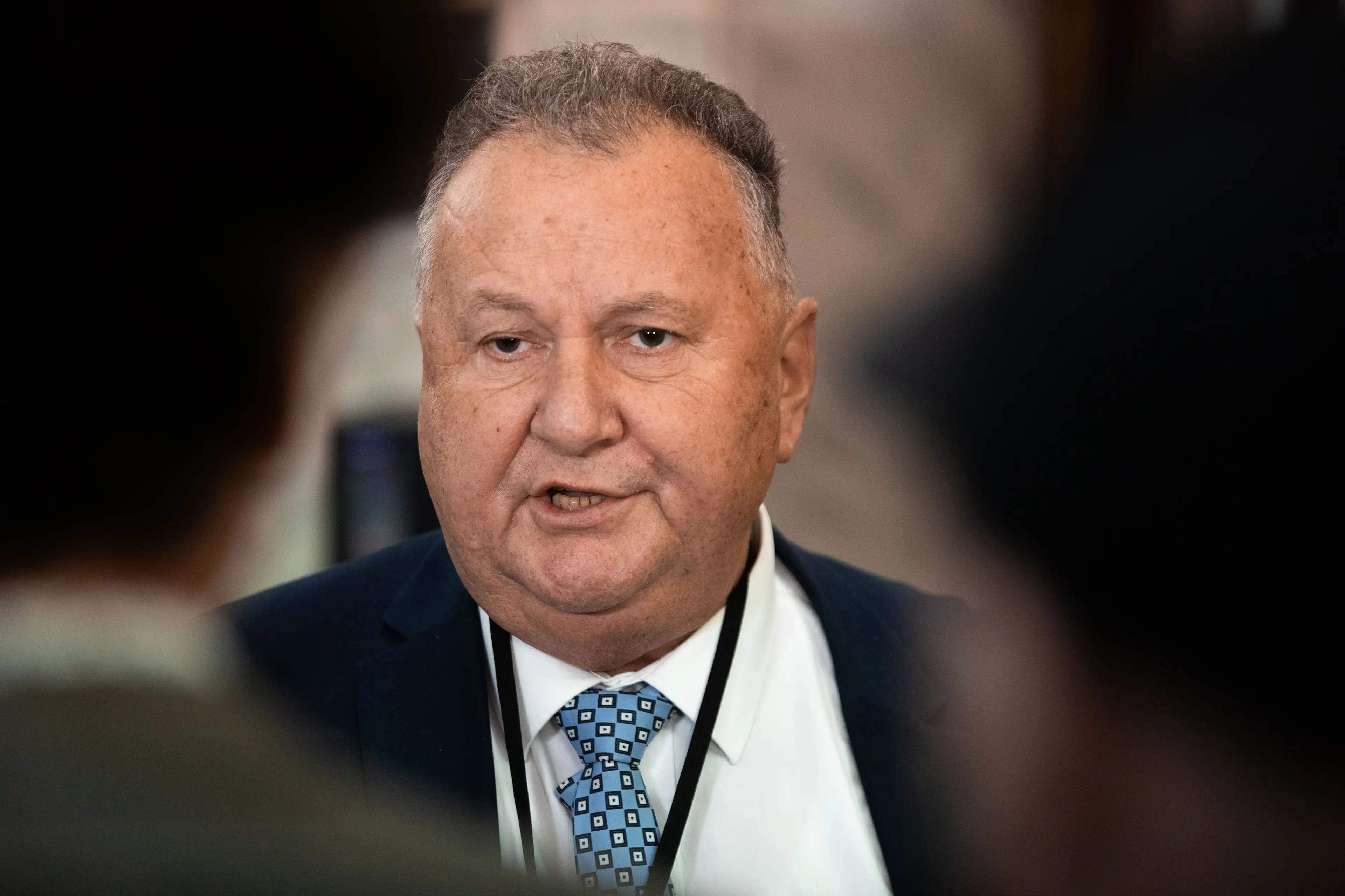 New Zealand First Minister Shane Jones