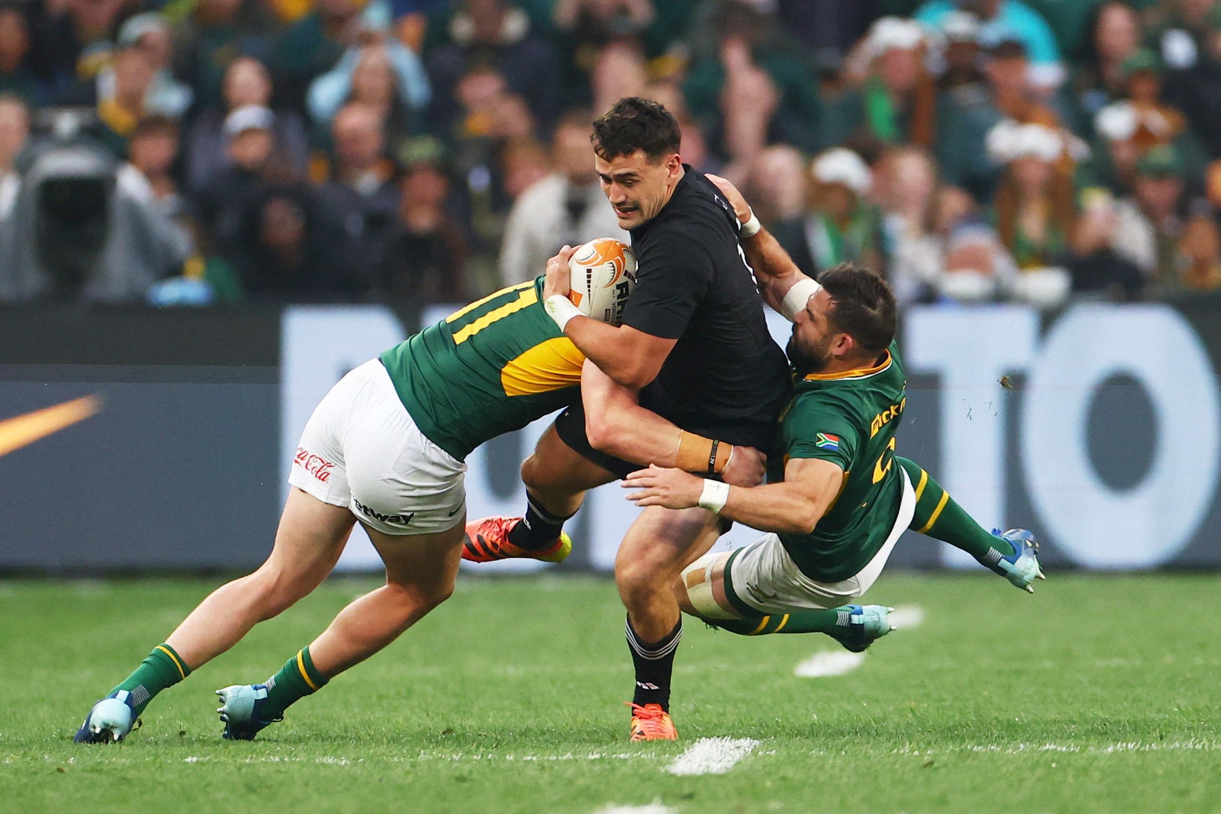 Springboks beat the All Blacks in the third test