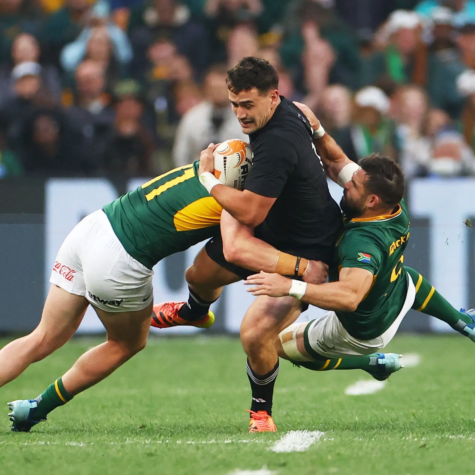 Springboks turn on power to beat All Blacks in third test