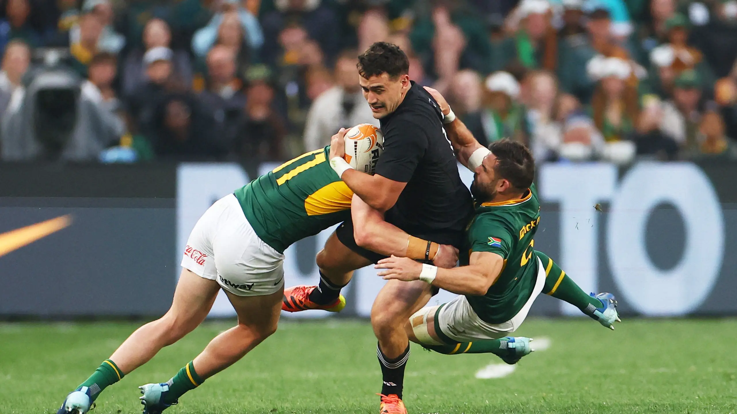 Springboks turn on power to beat All Blacks in third test