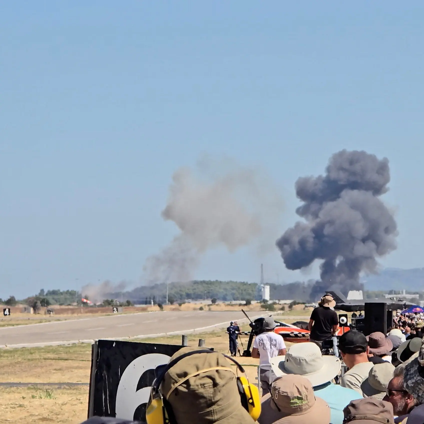 Greek military jet crashes during airshow, killing pilots