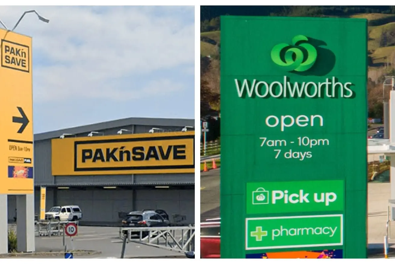 Foodstuffs and Woolworths would be forced to sell 120 stores and two distribution centres into public ownership under the Greens\\' plan. Photo: RNZ