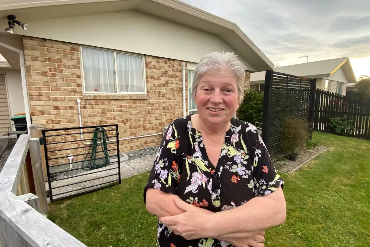 Homeowner Carol Mathias is frustrated with the long wait for a resolution. Photo: Al Williams