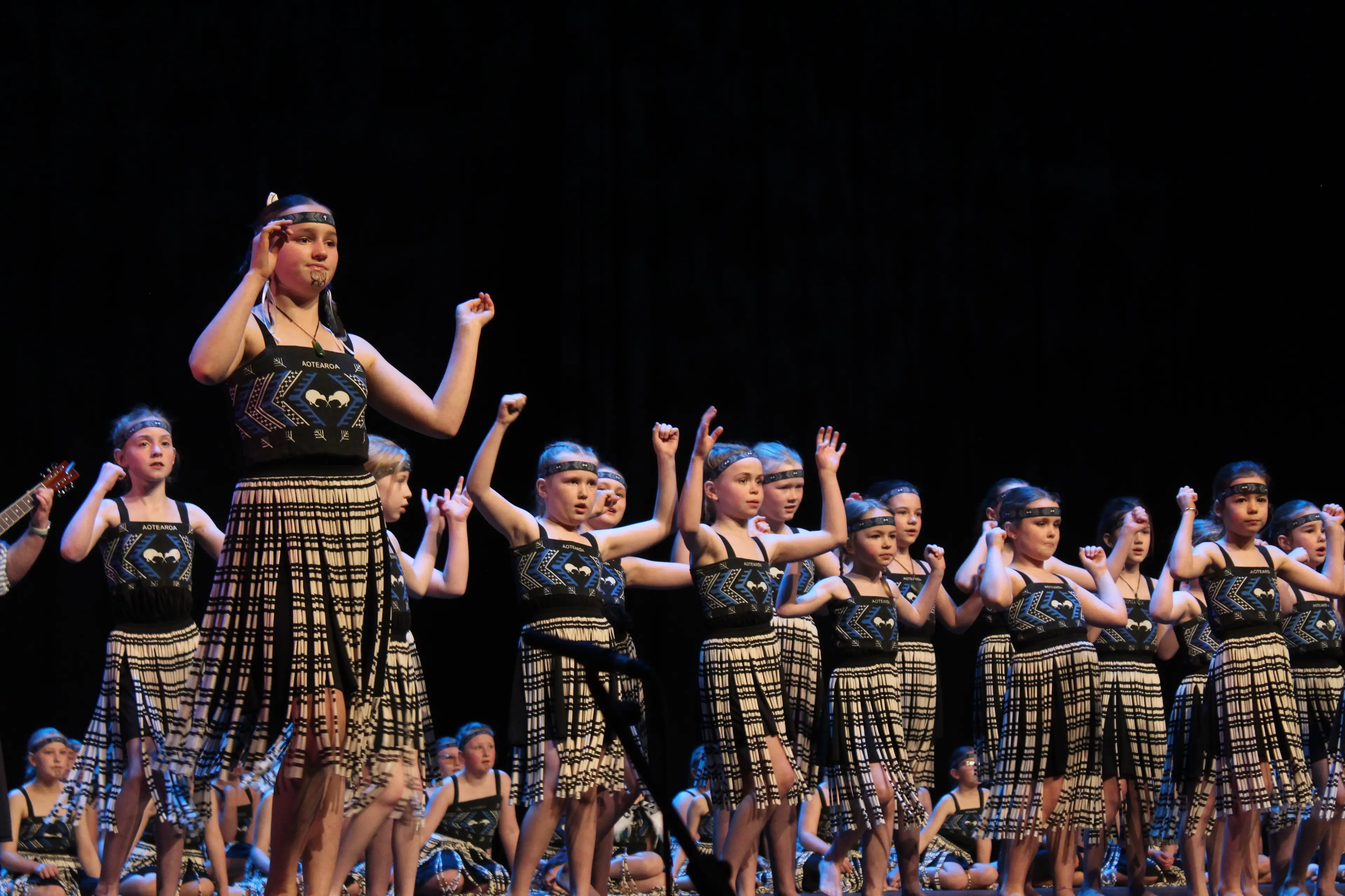 St John\\'s Girls\\' School students perform at the Murihiku Polyfest last month. Photo: Tayler Mutton
