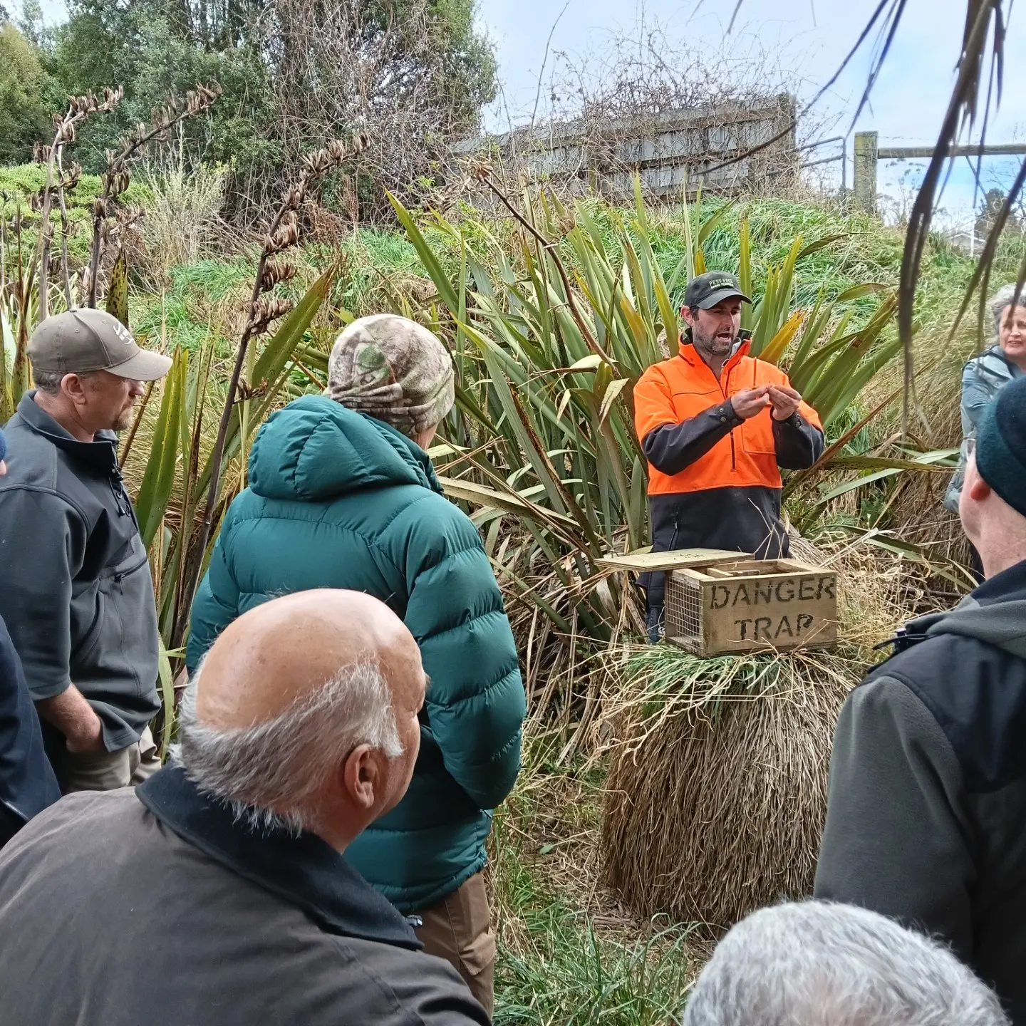 Trapping workshop at Greta Valley’s Birdsong Project