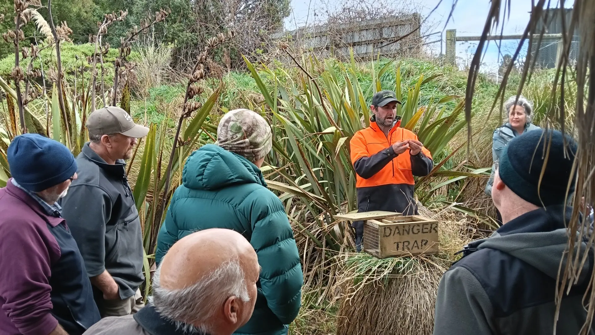 Trapping workshop at Greta Valley’s Birdsong Project