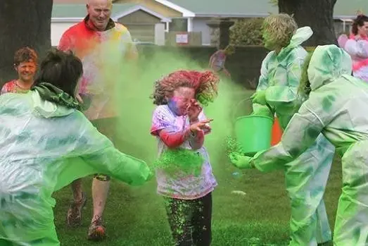 The proceeds from St Josephs School\\'s upcoming colour canter will go towards a van for the school, in Temuka. The school held a similar event a decade ago. Photo: supplied