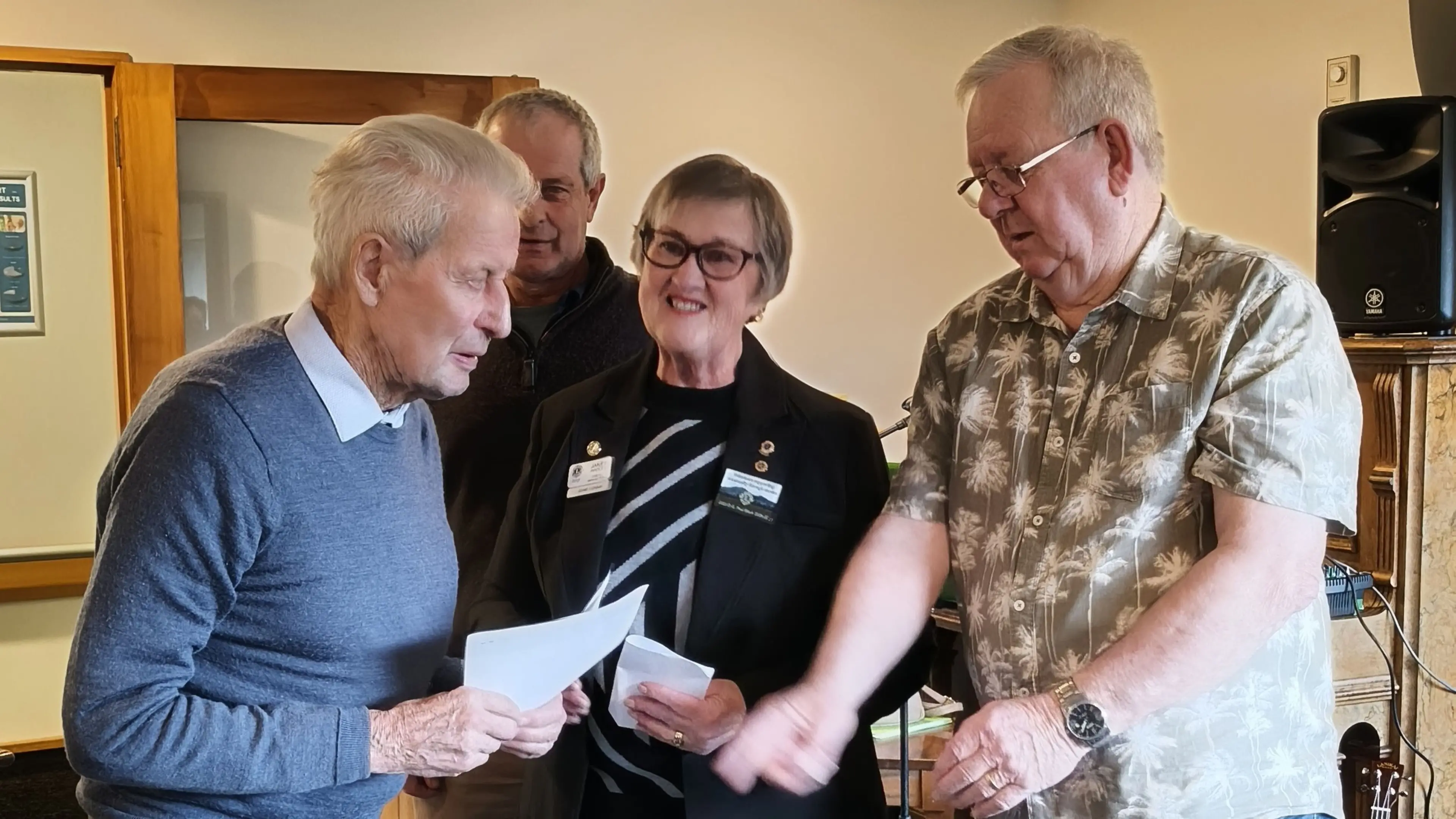 Murray’s 55 years with Lions celebrated with special chevron