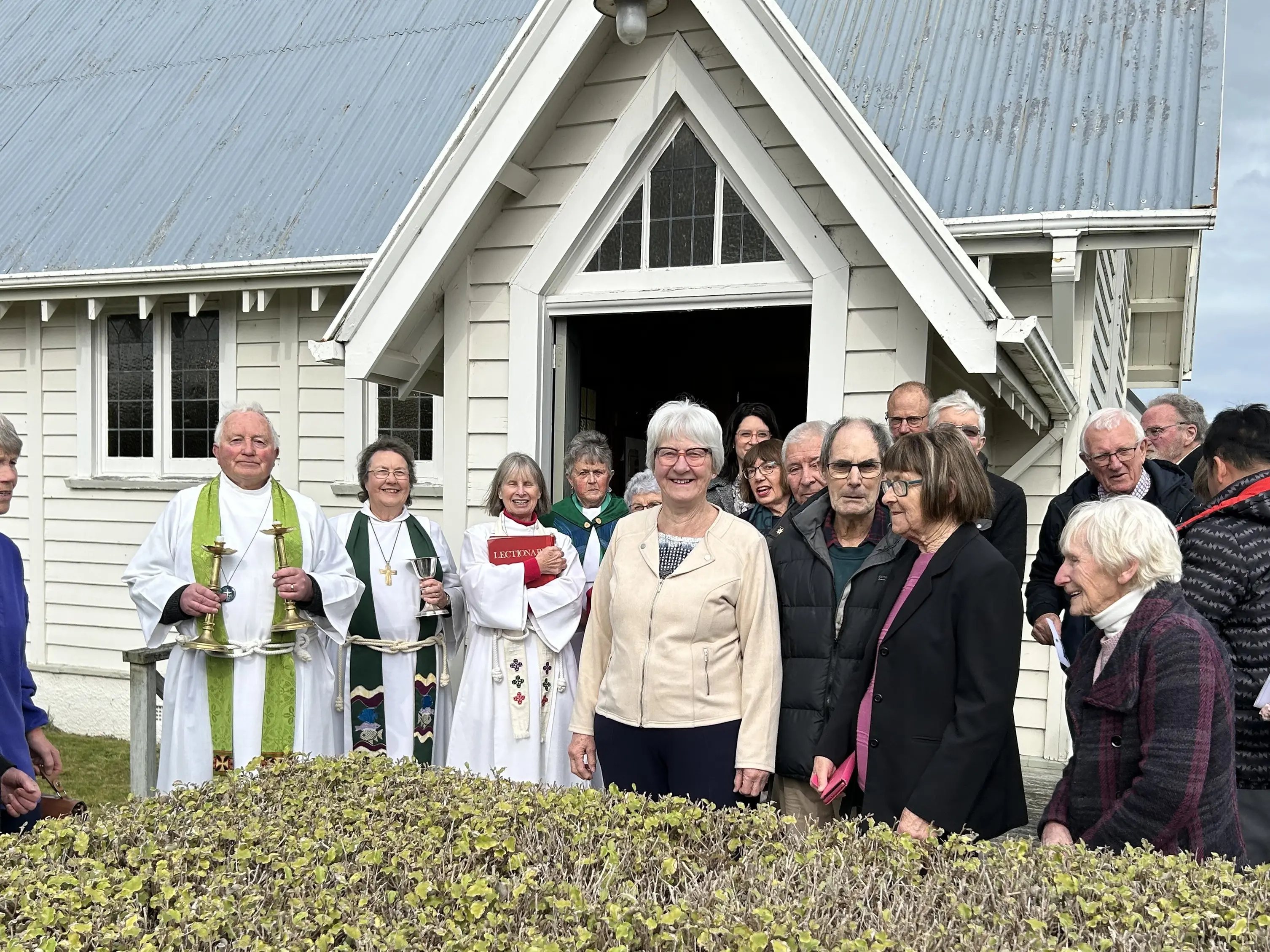 Bye George — church marks last service