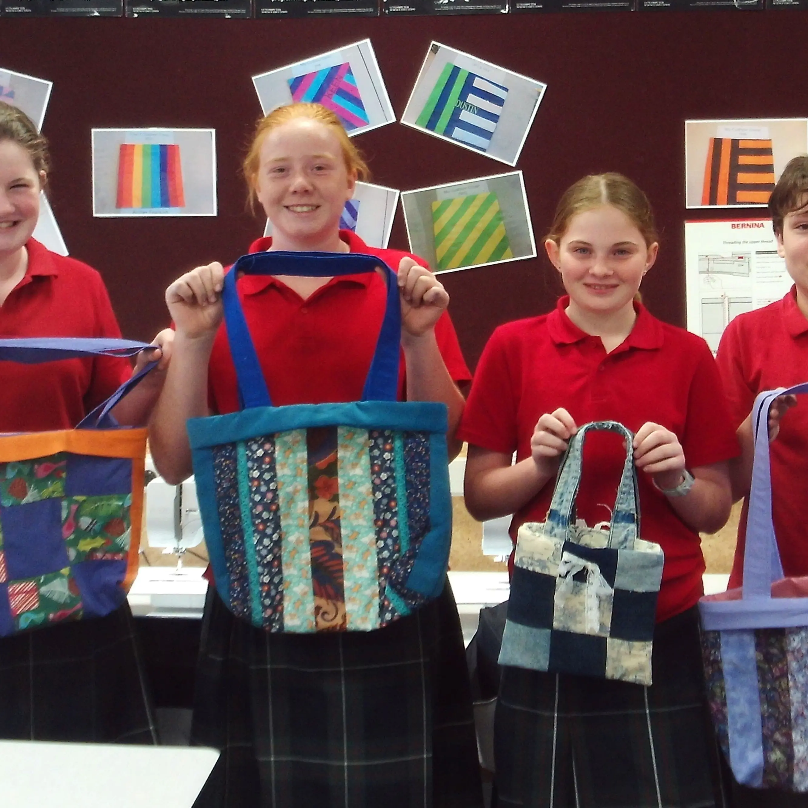 School pupils’ work to be exhibited at national quilt symposium