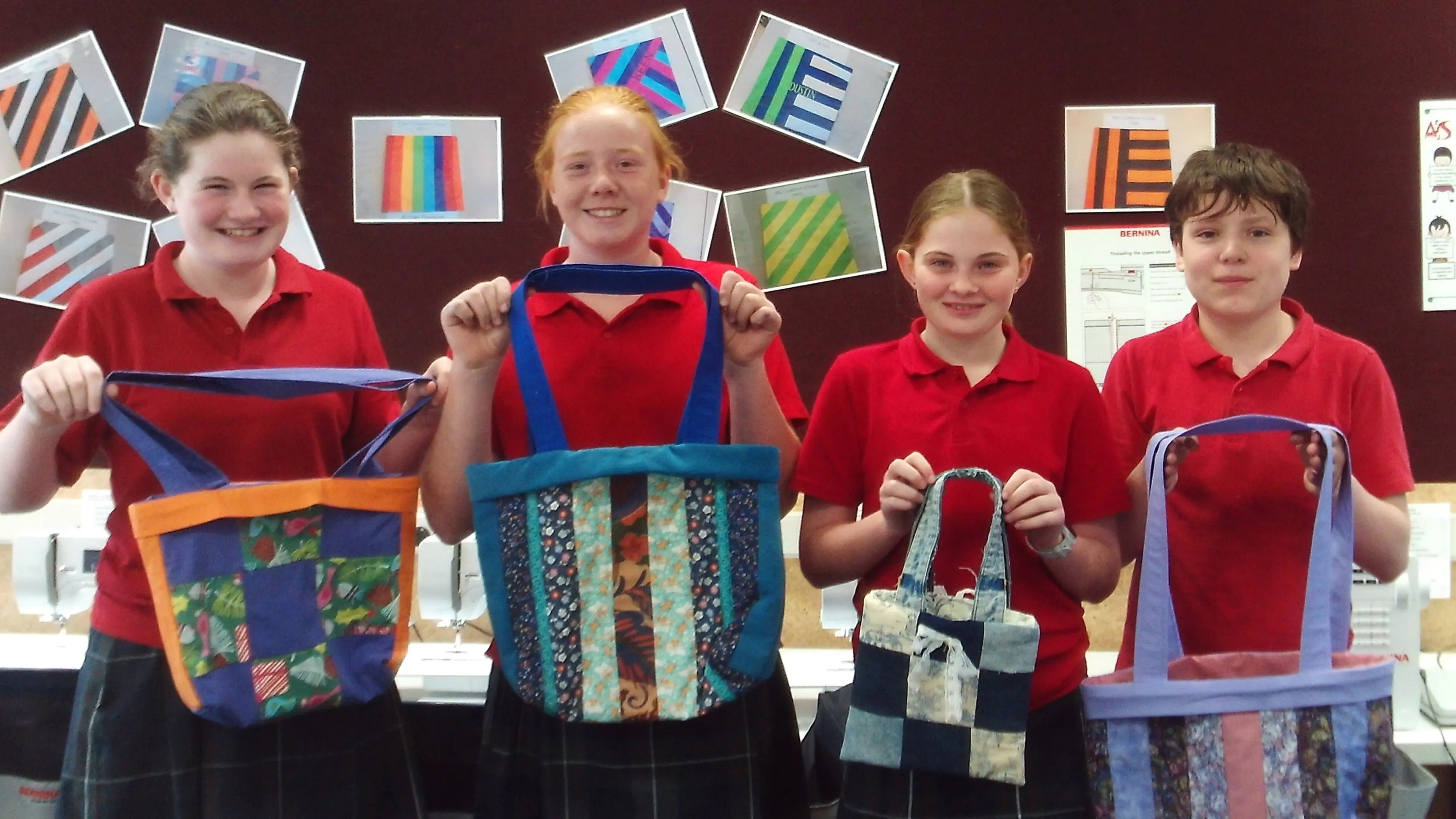 School pupils’ work to be exhibited at national quilt symposium