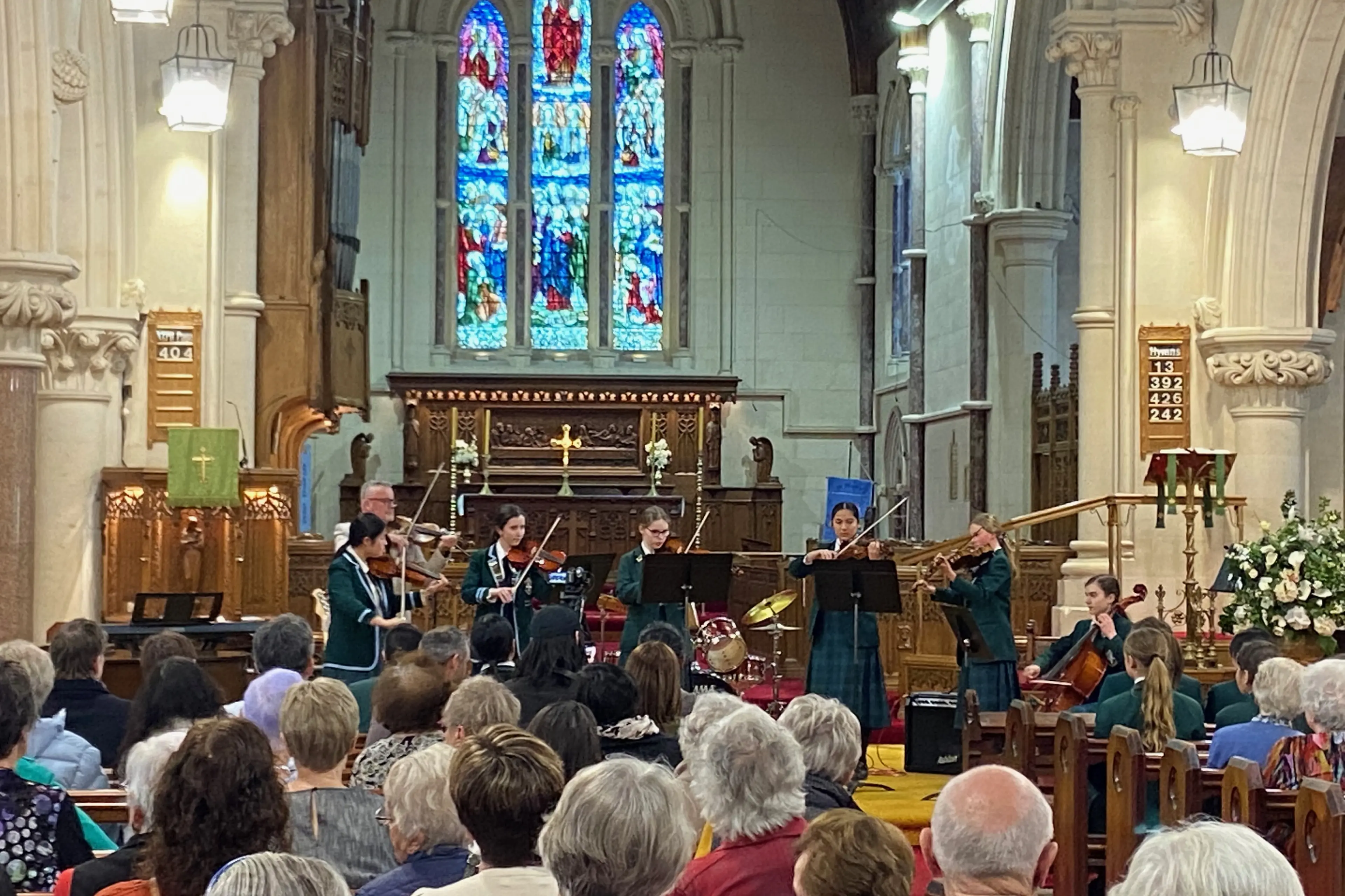 Craighead String Group perform at a previous lunchtime concert. Photo: Supplied