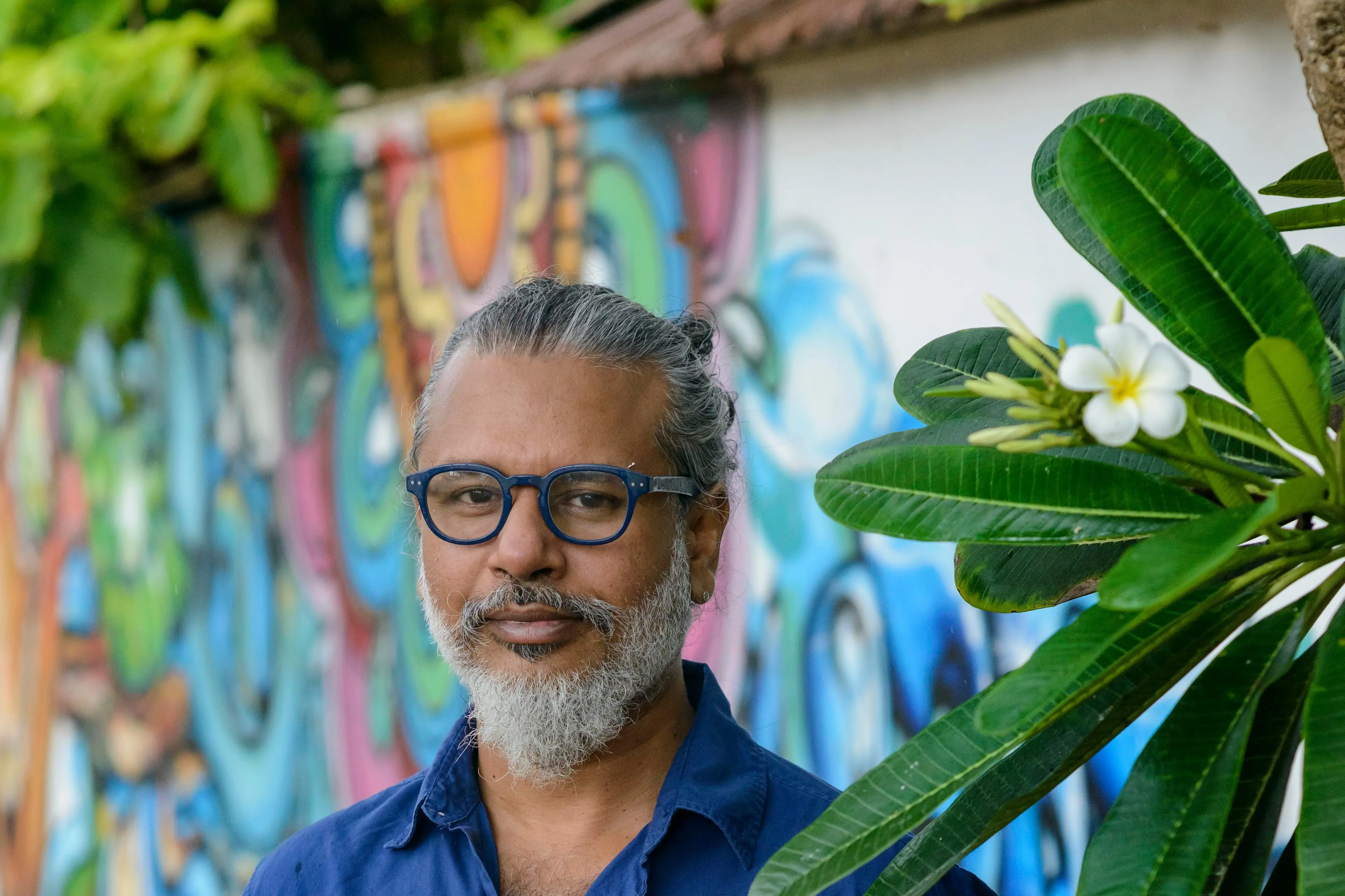 Story-teller: 2022 Booker prize winner Shehan Karunatilaka\\'s speaking at this year\\'s Queenstown Writers Festival. Photo: Dominic Sansoni