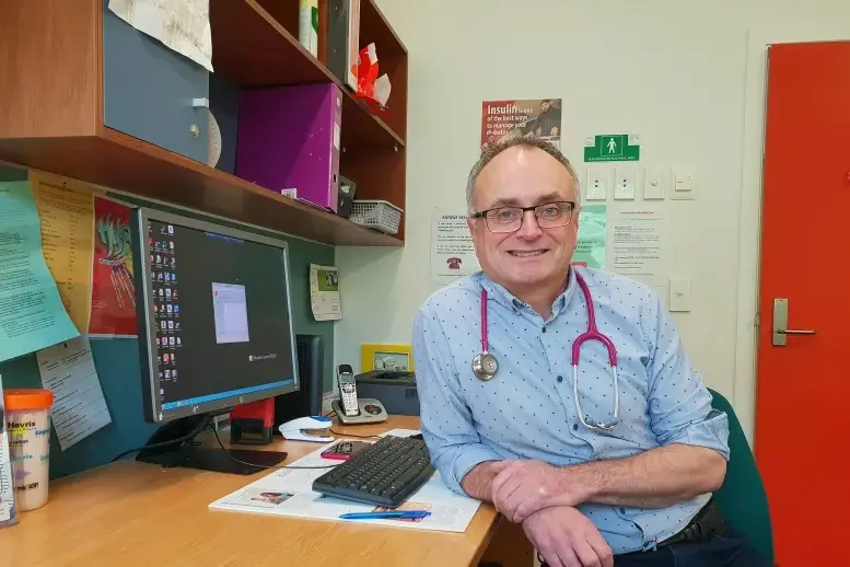 Dr Bryan Betty wishes people would stop saying it\\'s \"just the flu\". Photo: RNZ