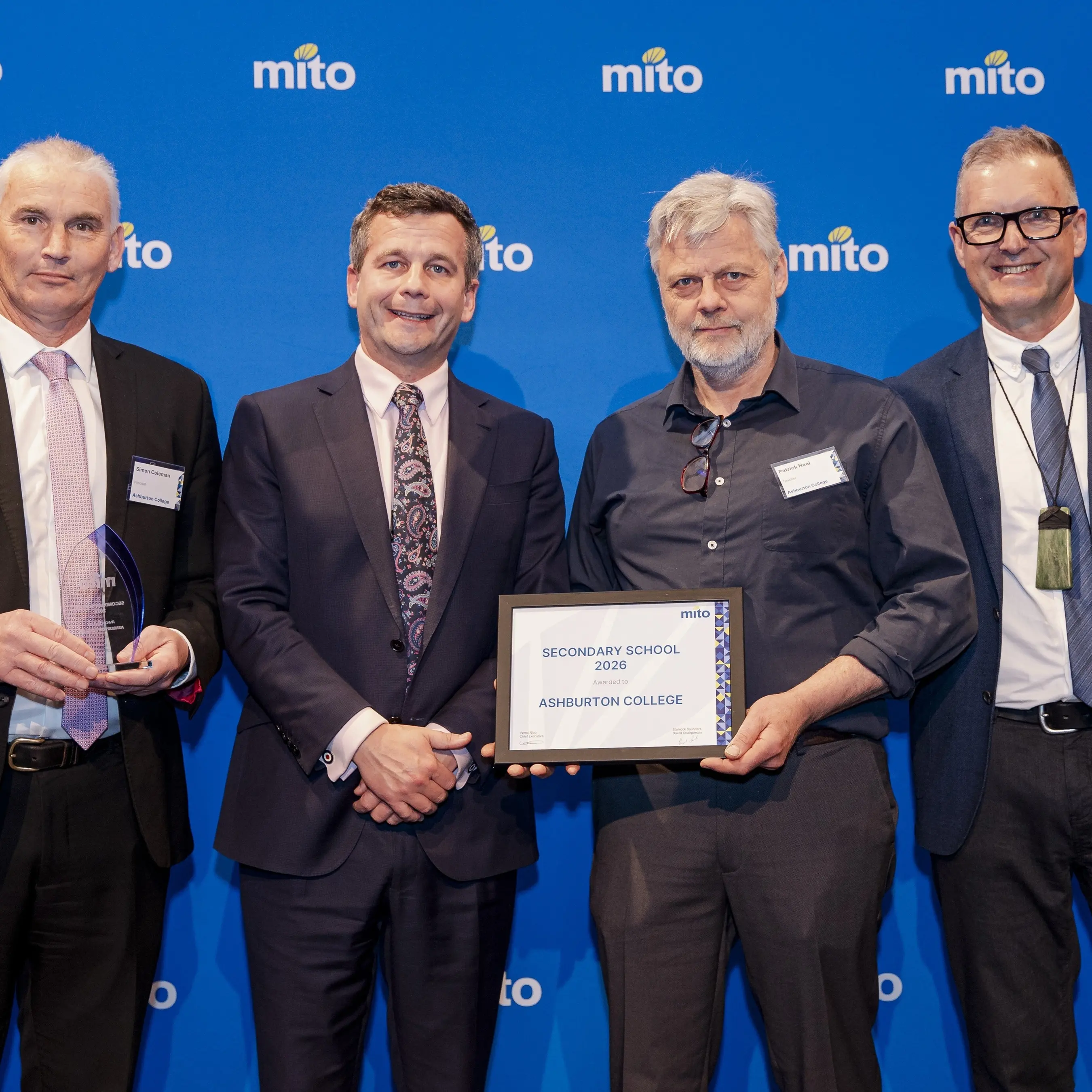 Innovation, forward thinking award for college