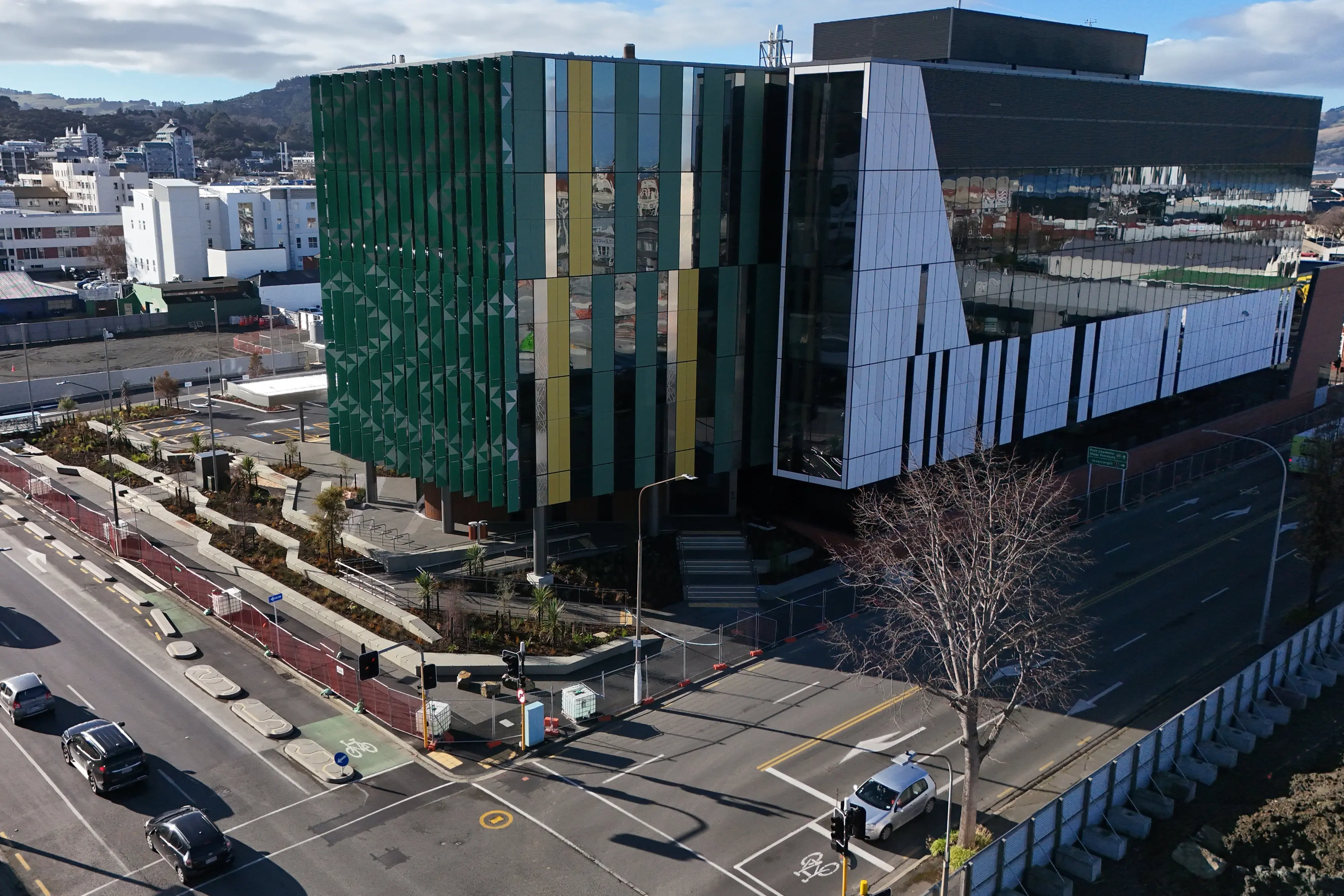 Dunedin\\'s new hospital outpatient building. Photo: Supplied