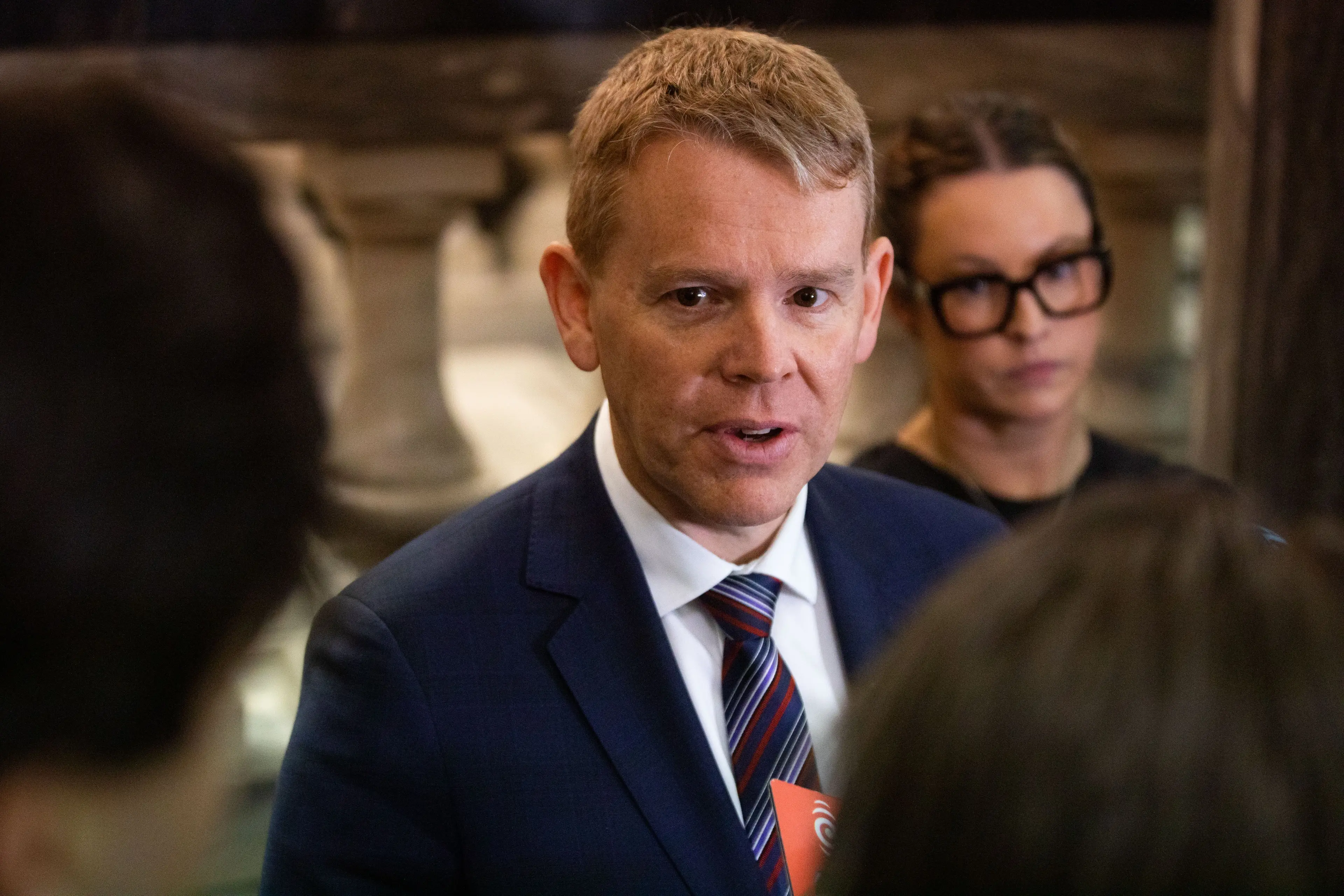 Labour leader Chris HIpkins. Photo: RNZ