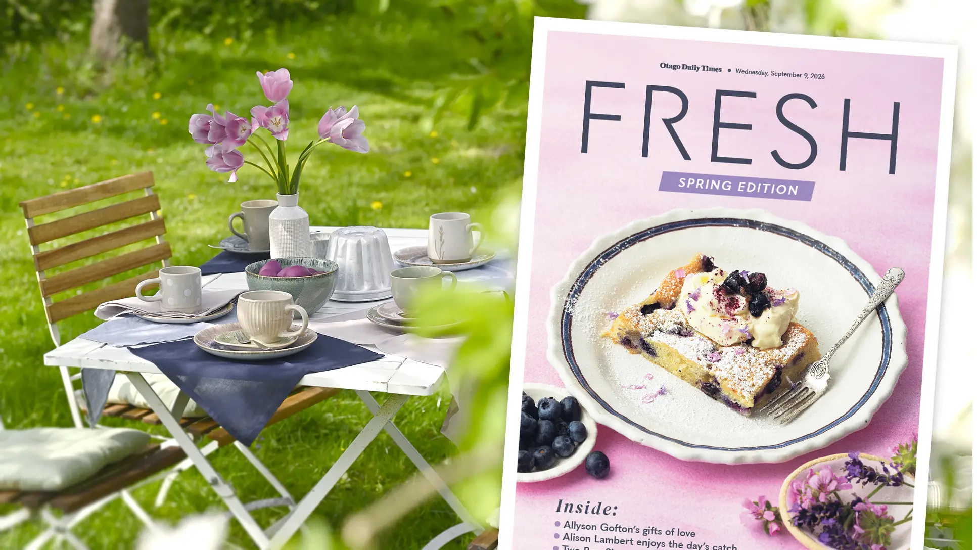 Turning to lighter fare as we go into spring