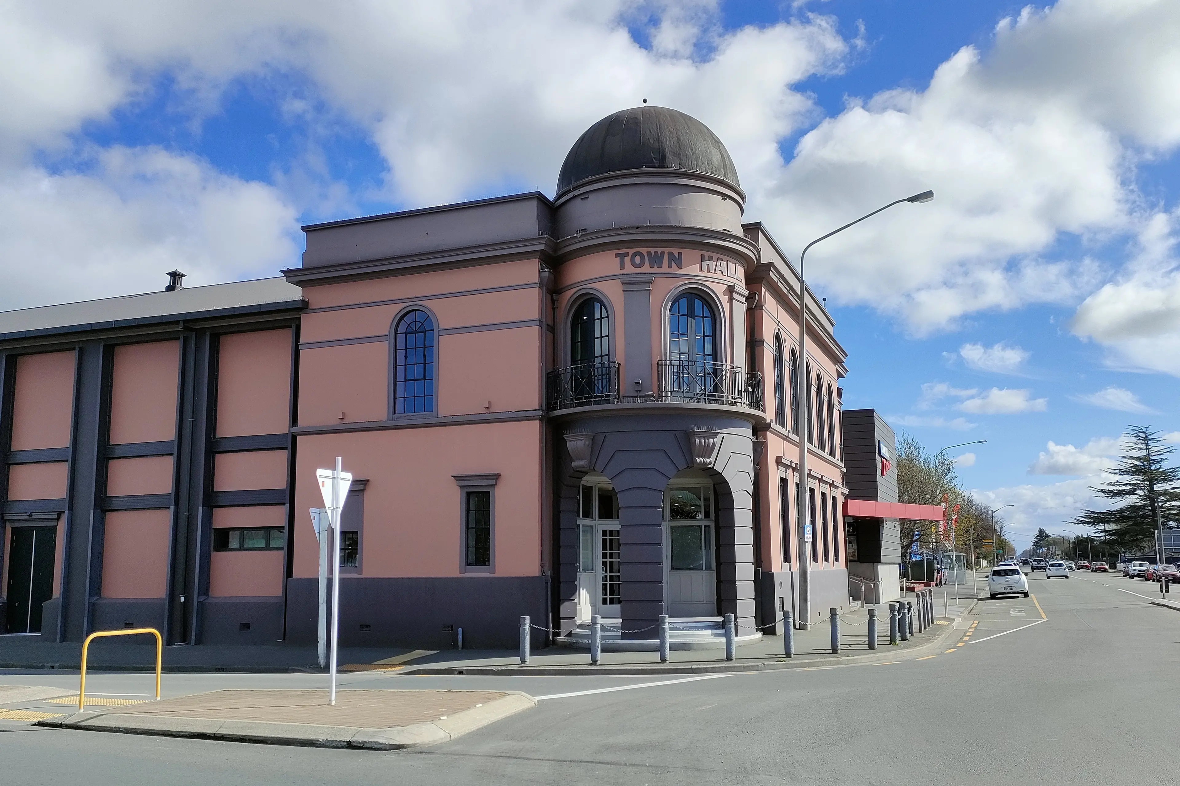 Cinema setting . . . Town Hall Cinemas is located at the iconic Rangiora Town Hall. Photo: David Hill