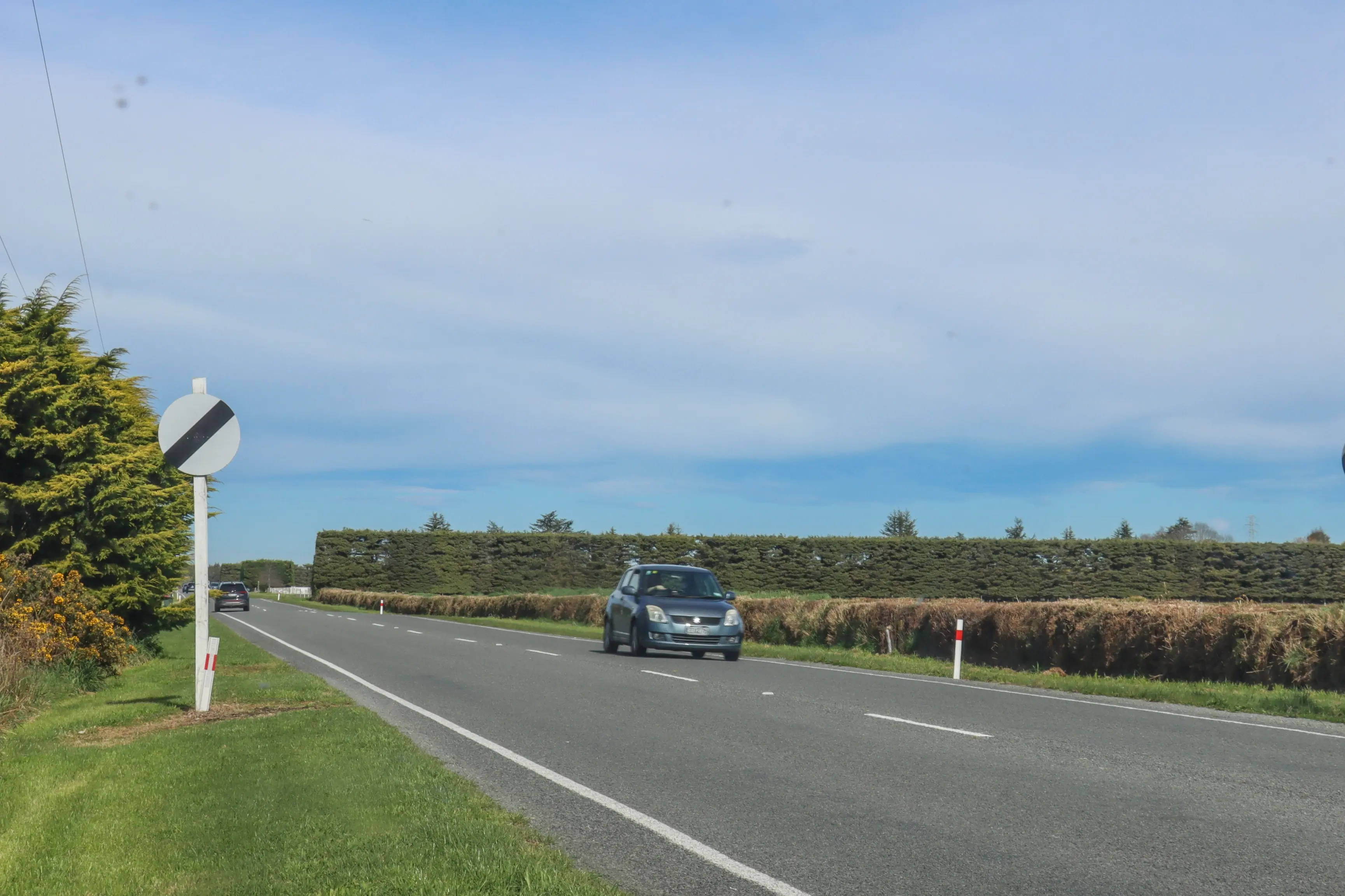 A 3.3km section of Shands Rd from near the intersection with Robinsons Rd will also be reduced to 80km/h. Photo: Daniel Alvey