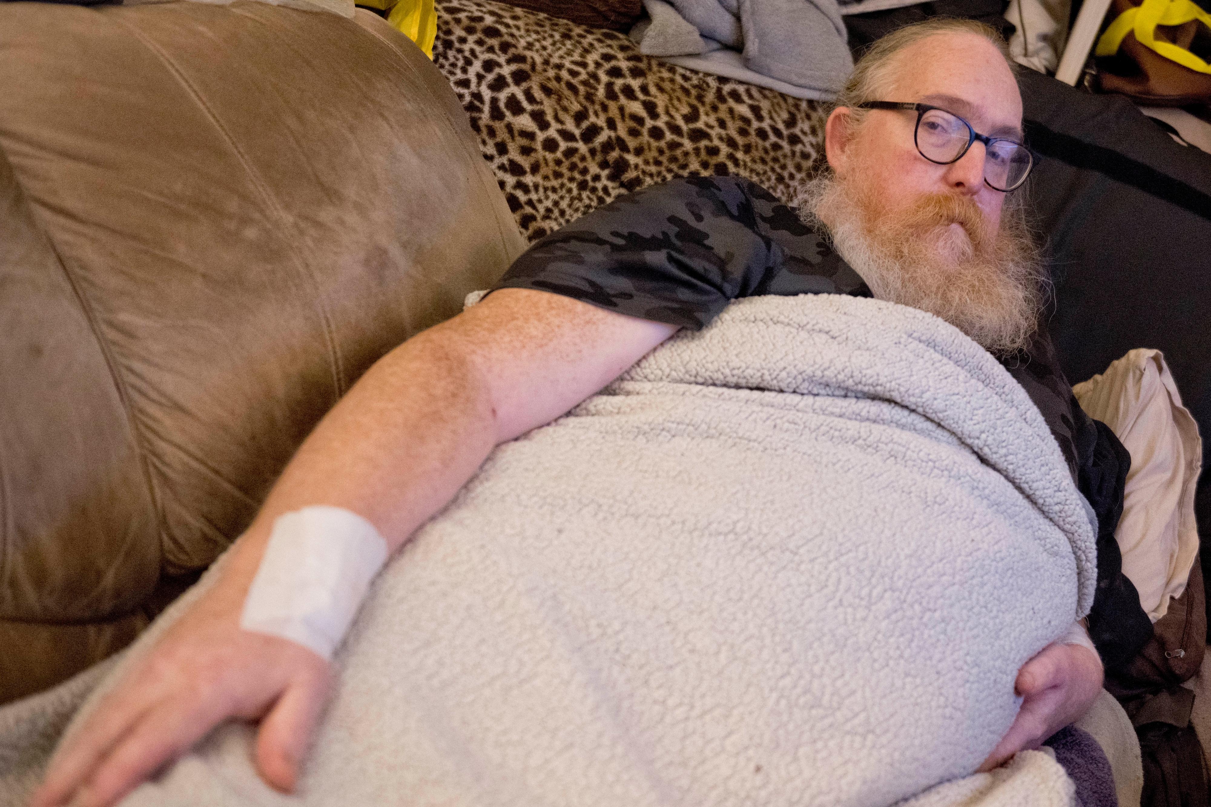 Baxter in hospital after his condition deteriorates
