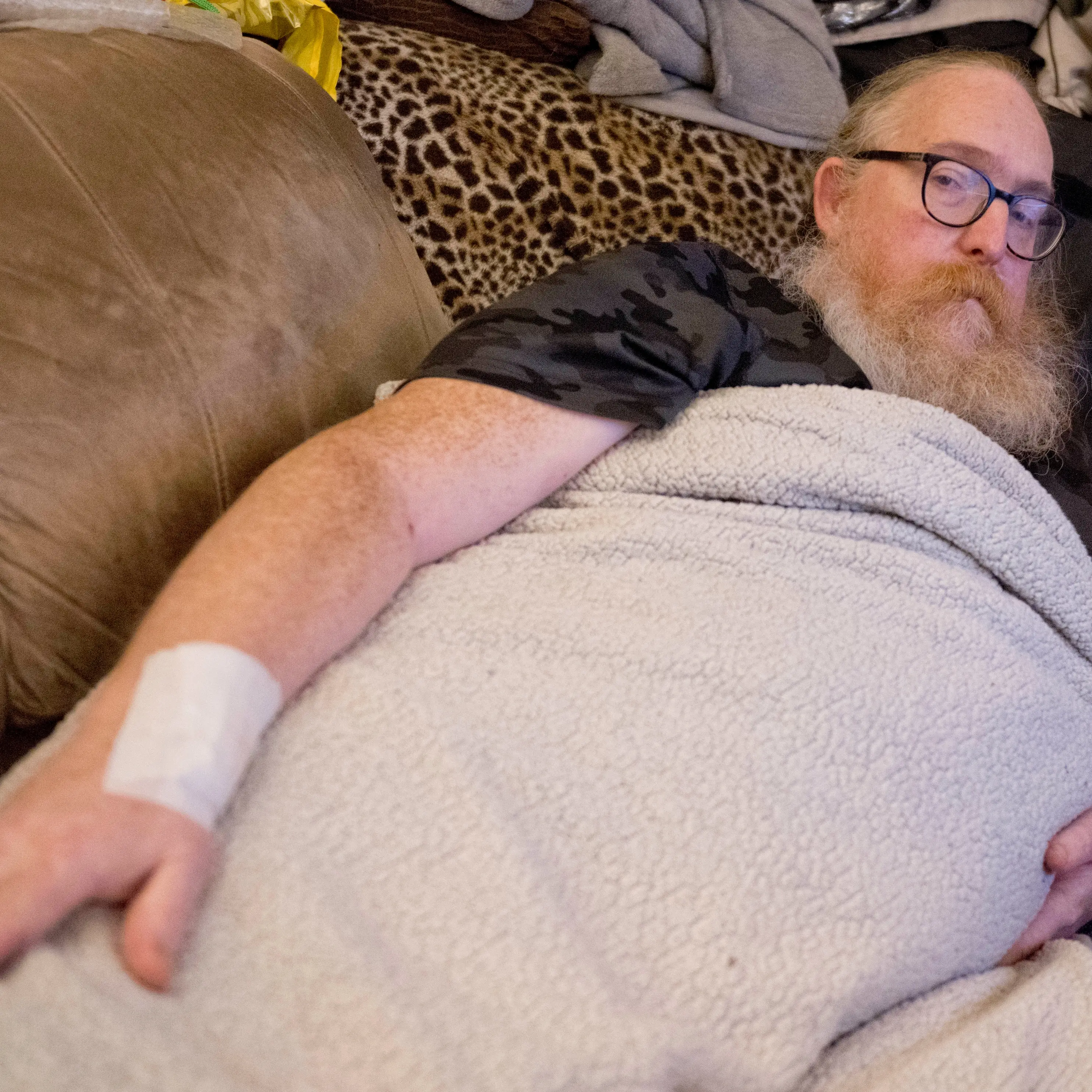 Baxter in hospital after his condition deteriorates