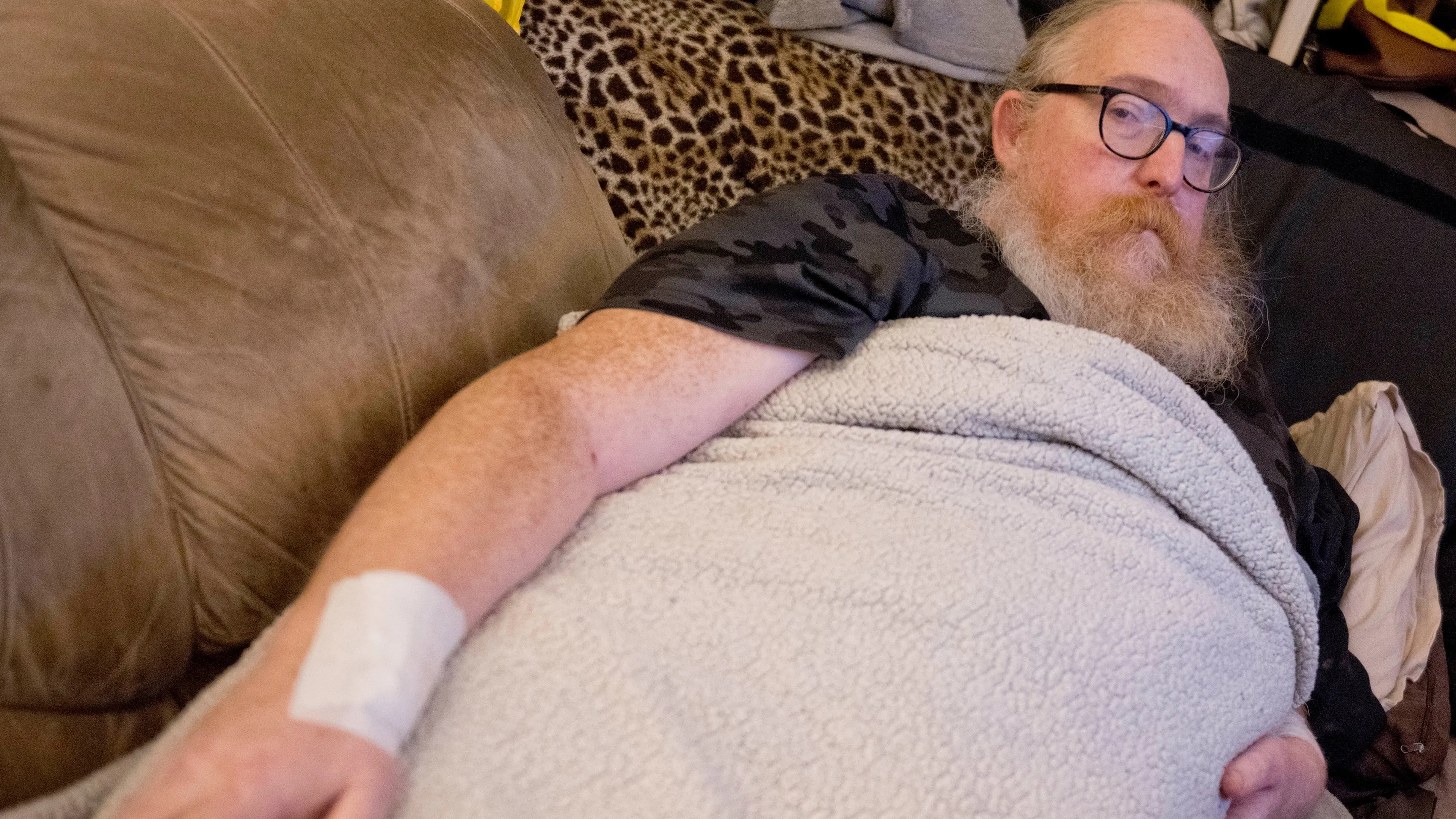 Baxter in hospital after his condition deteriorates
