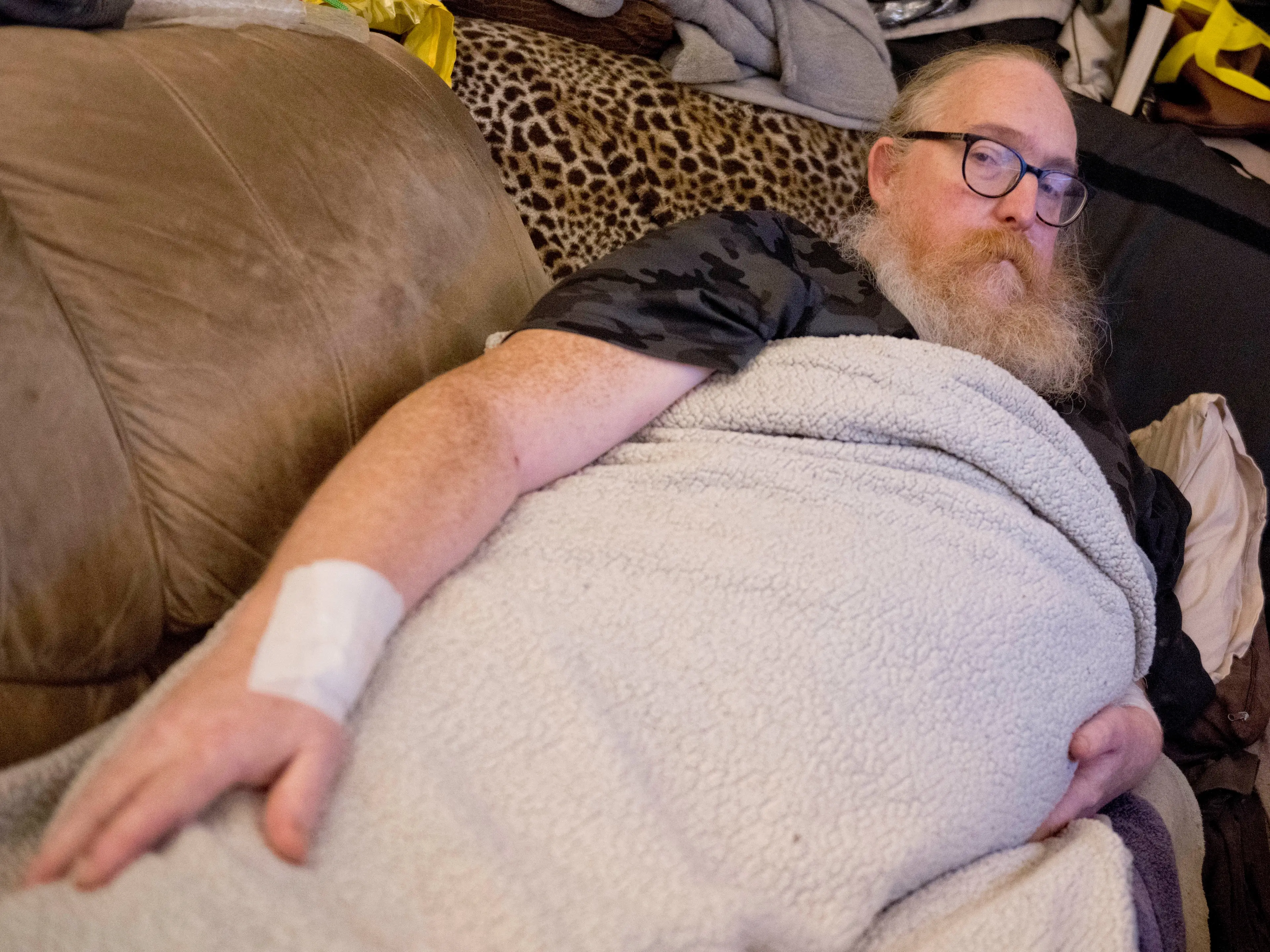 Baxter in hospital after his condition deteriorates