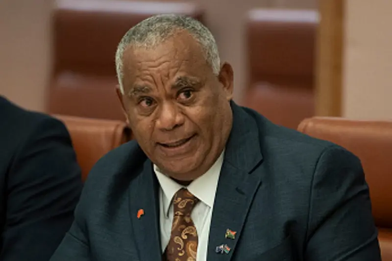 Prime Minister Jotham Napat. Photo: Getty Images