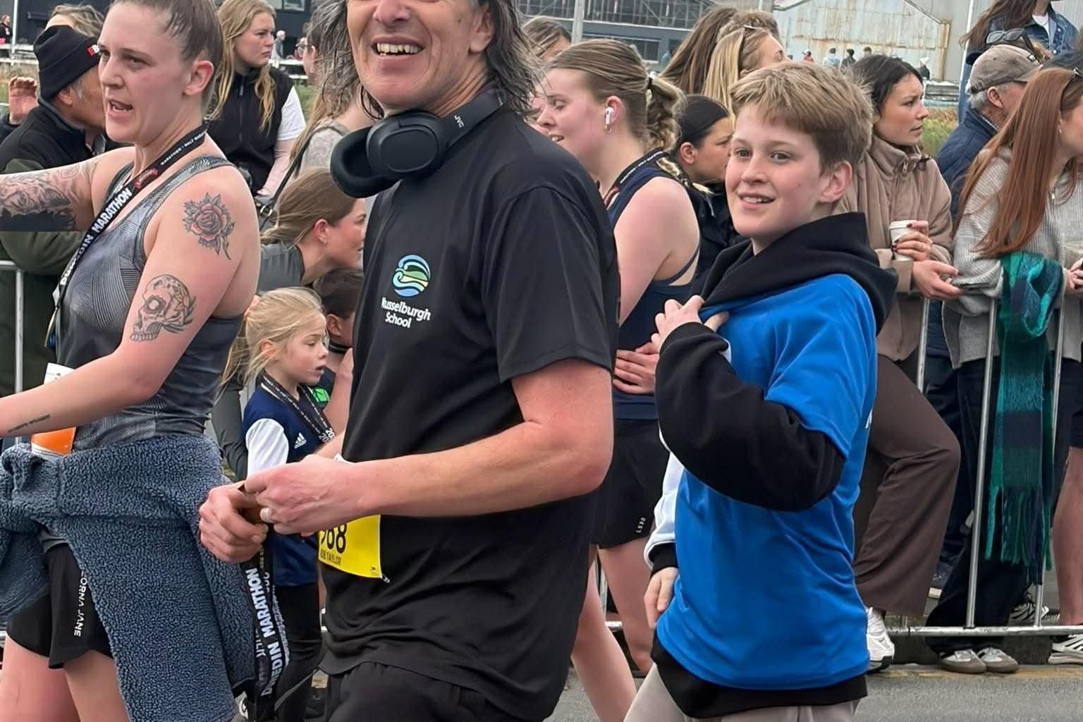 Dunedin school principal runs half-marathon to fundraise for student camp