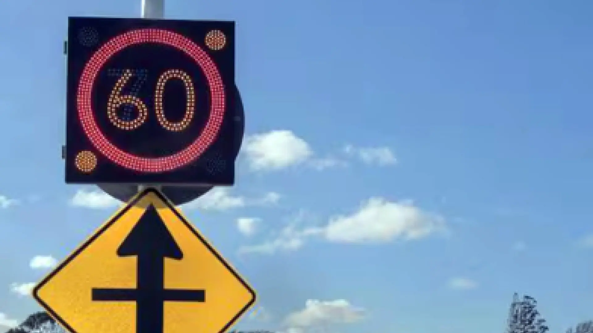 New variable speed limits for SH1 at Moeraki
