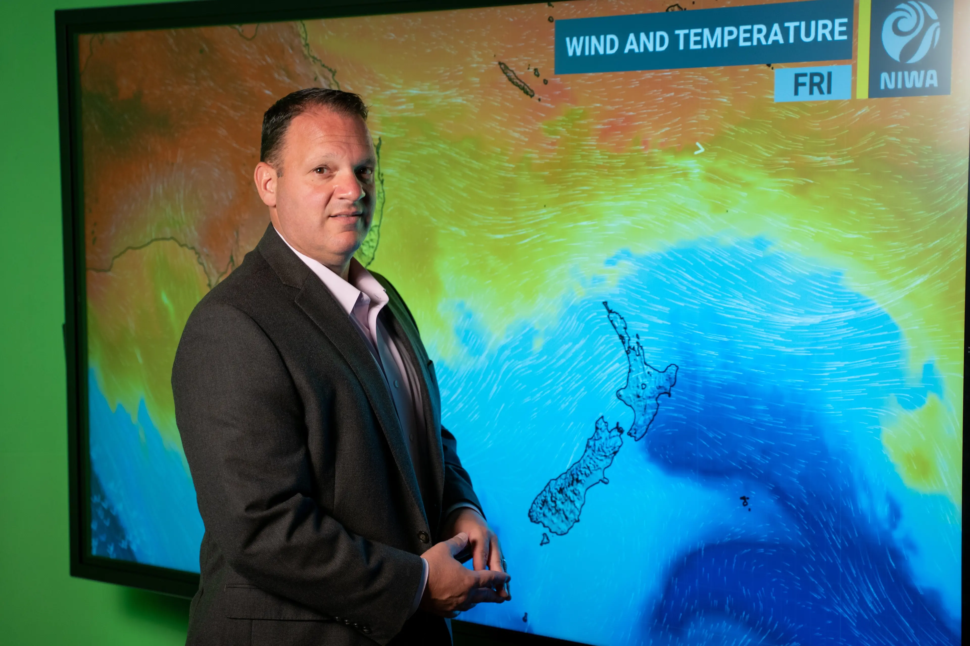 Earth Sciences New Zealand weather and seasonal forecasting chief scientist Chris Brandolino. Photo: Supplied