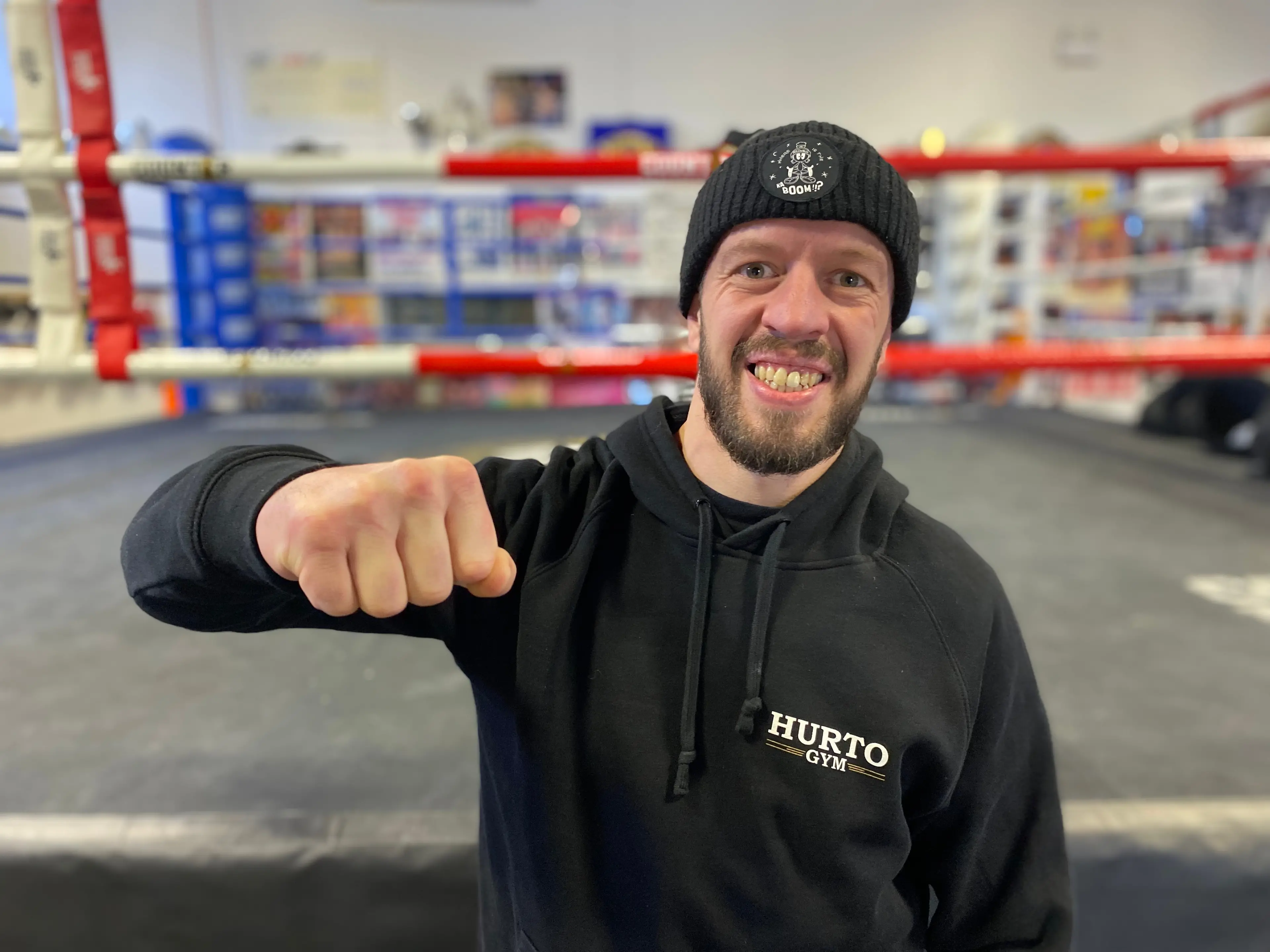 Staying in the fight: Rob Horrocks says owning his own gym has tested him to the core. Photo: Philip Chandler