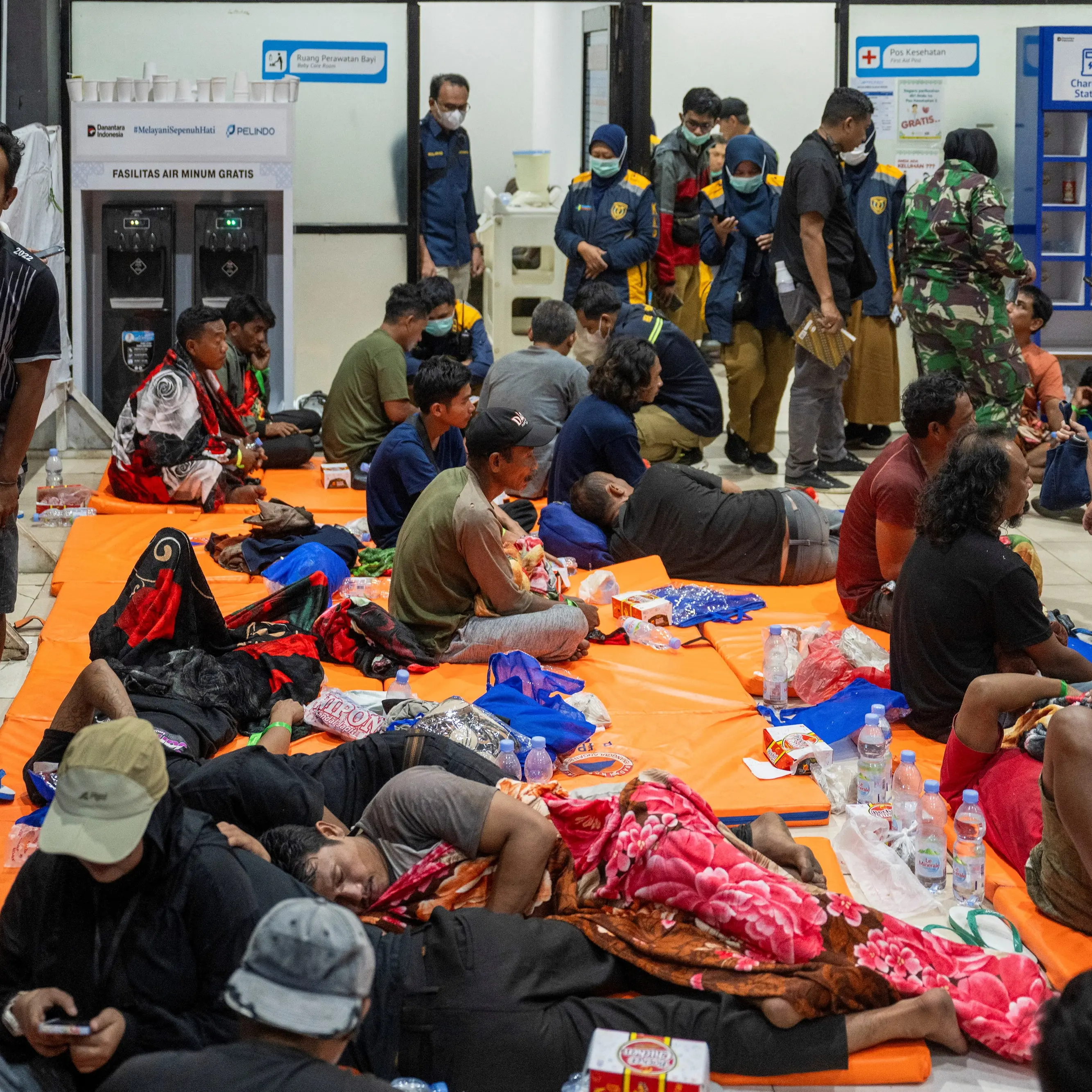 Rescuers search for 129 people still missing after Indonesian passenger ship capsizes
