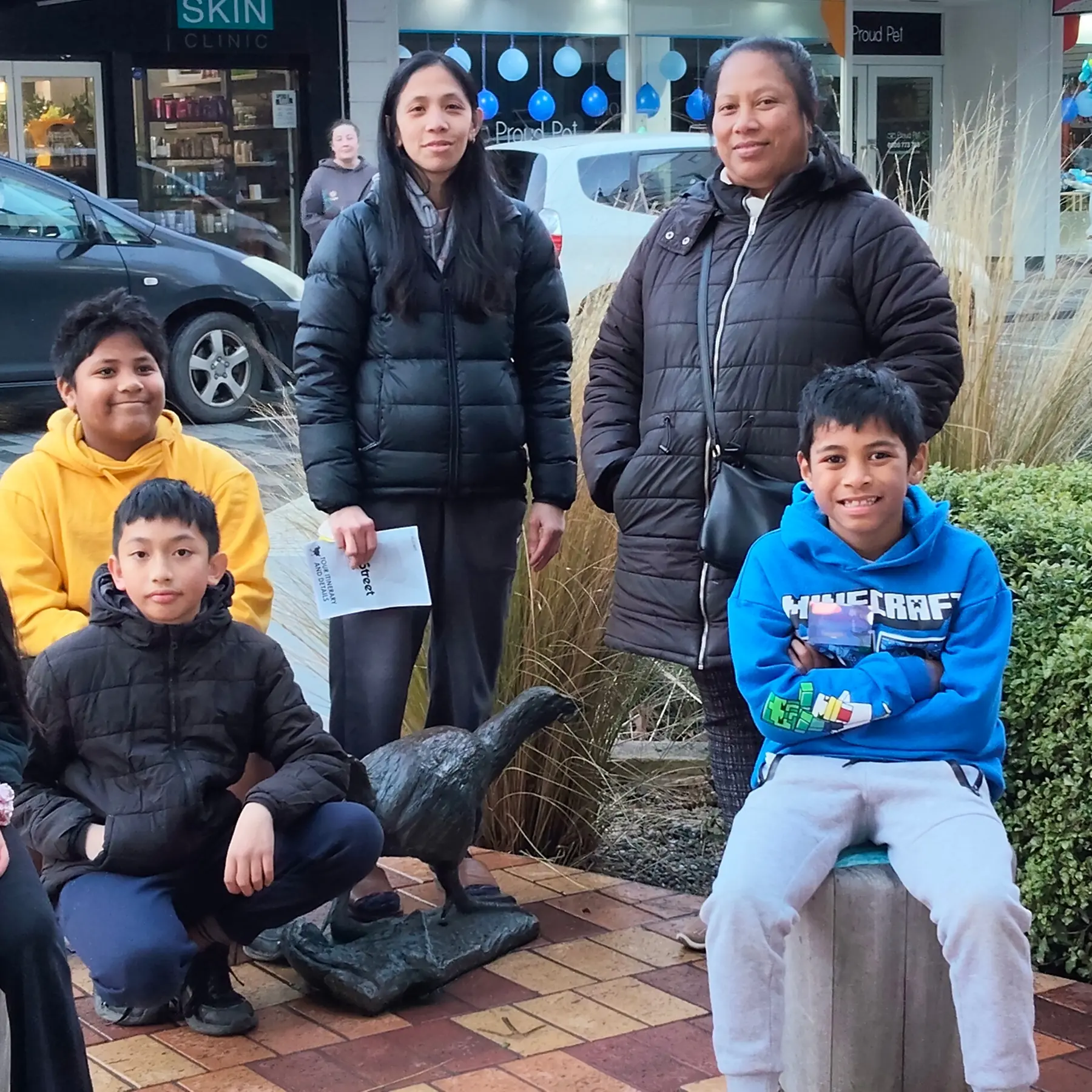 Students become cultural tour guides