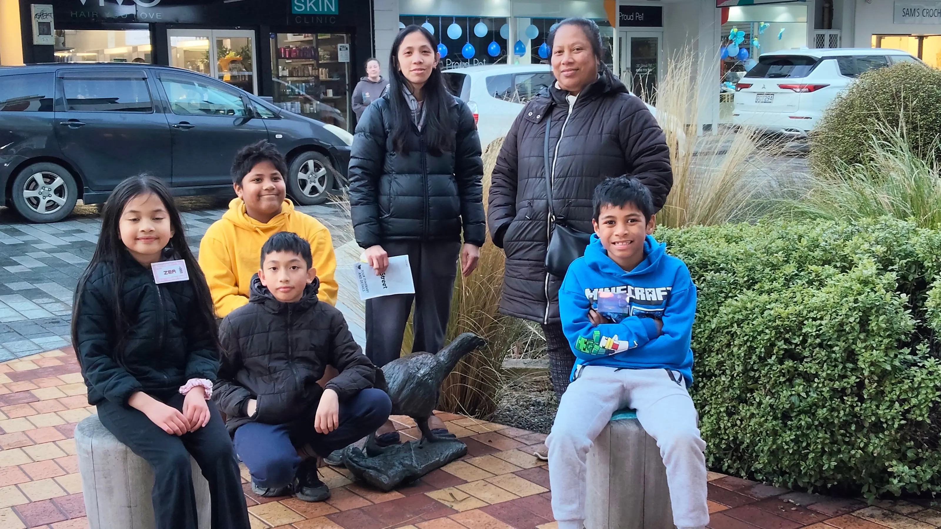 Students become cultural tour guides