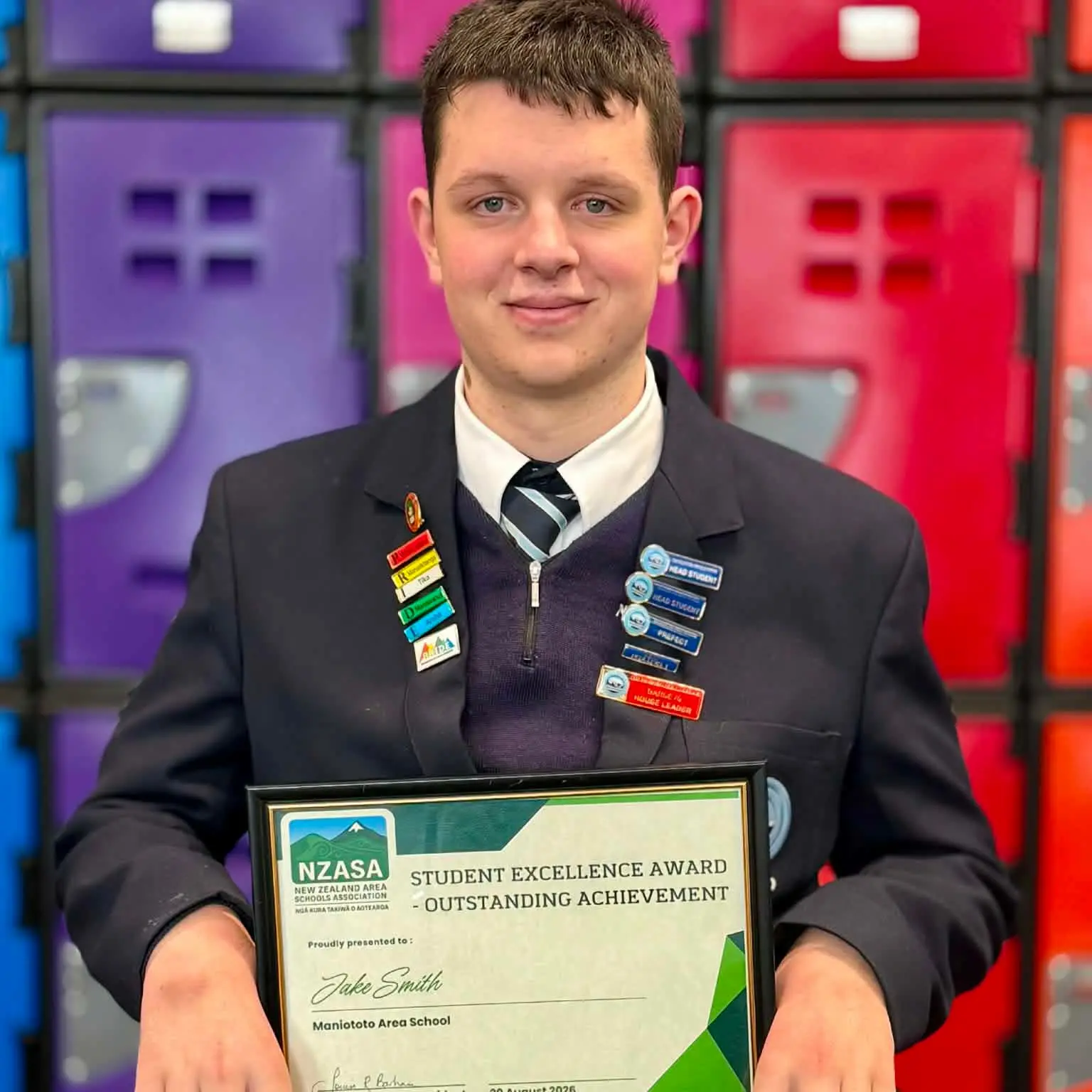 ‘Testament to his strength of character’: Maniototo student recognised among five nationwide