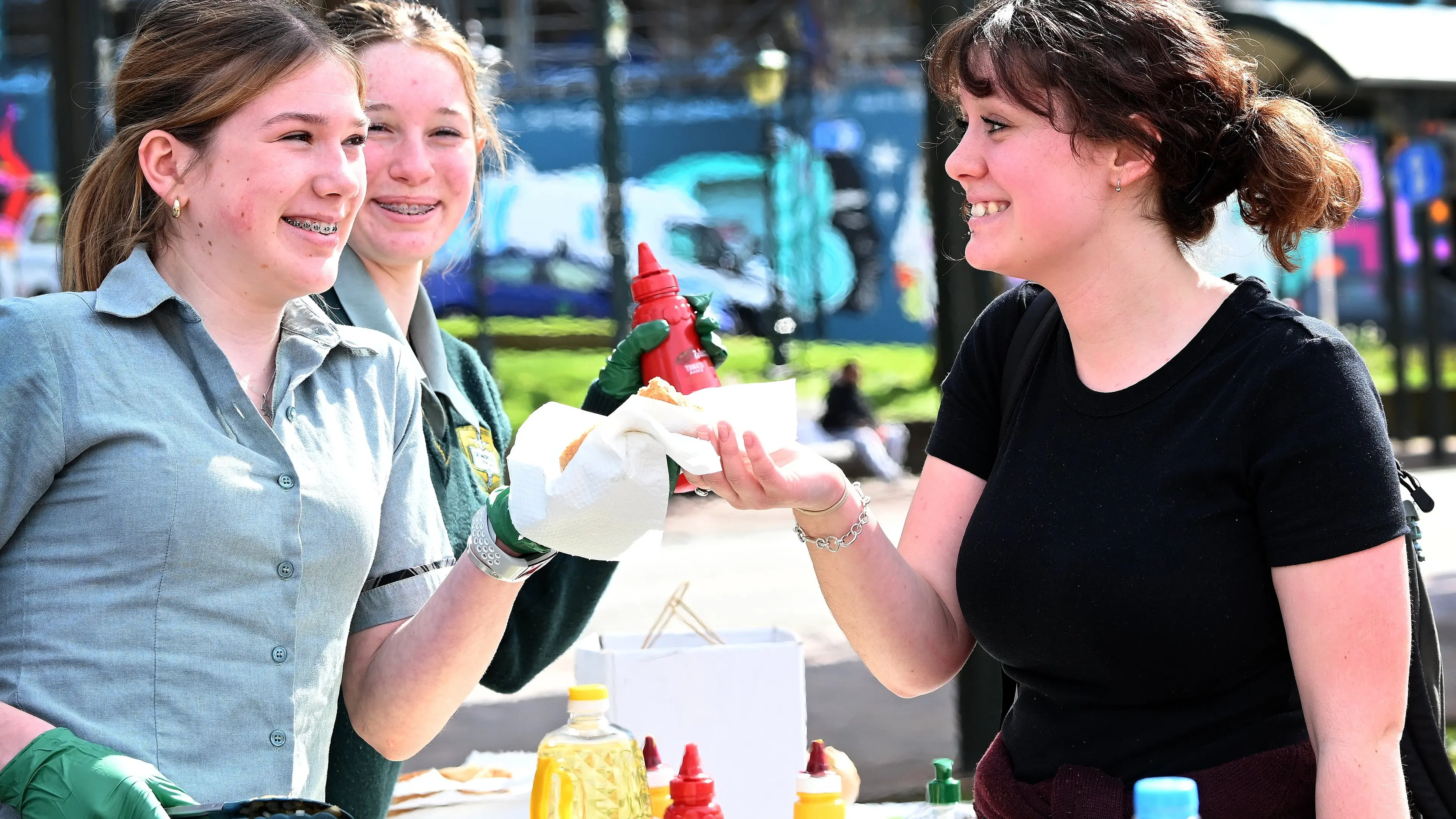 ‘Donation of language’: Sausage sizzle offers a te reo twist