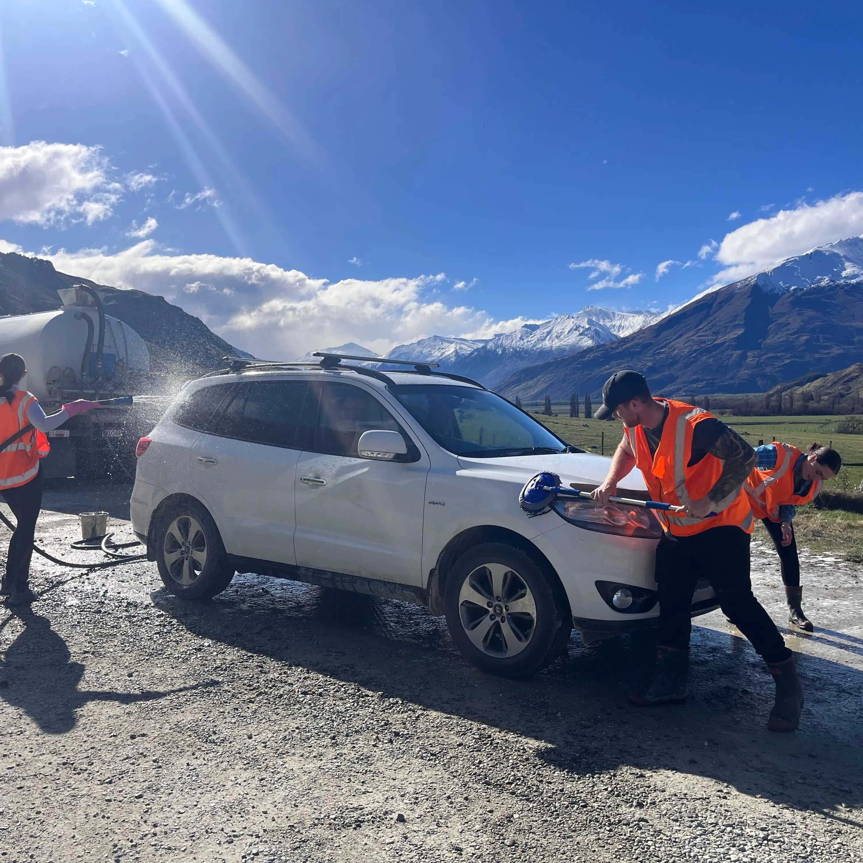 Gathering dust: WAI Wānaka aim for better car washing outcomes