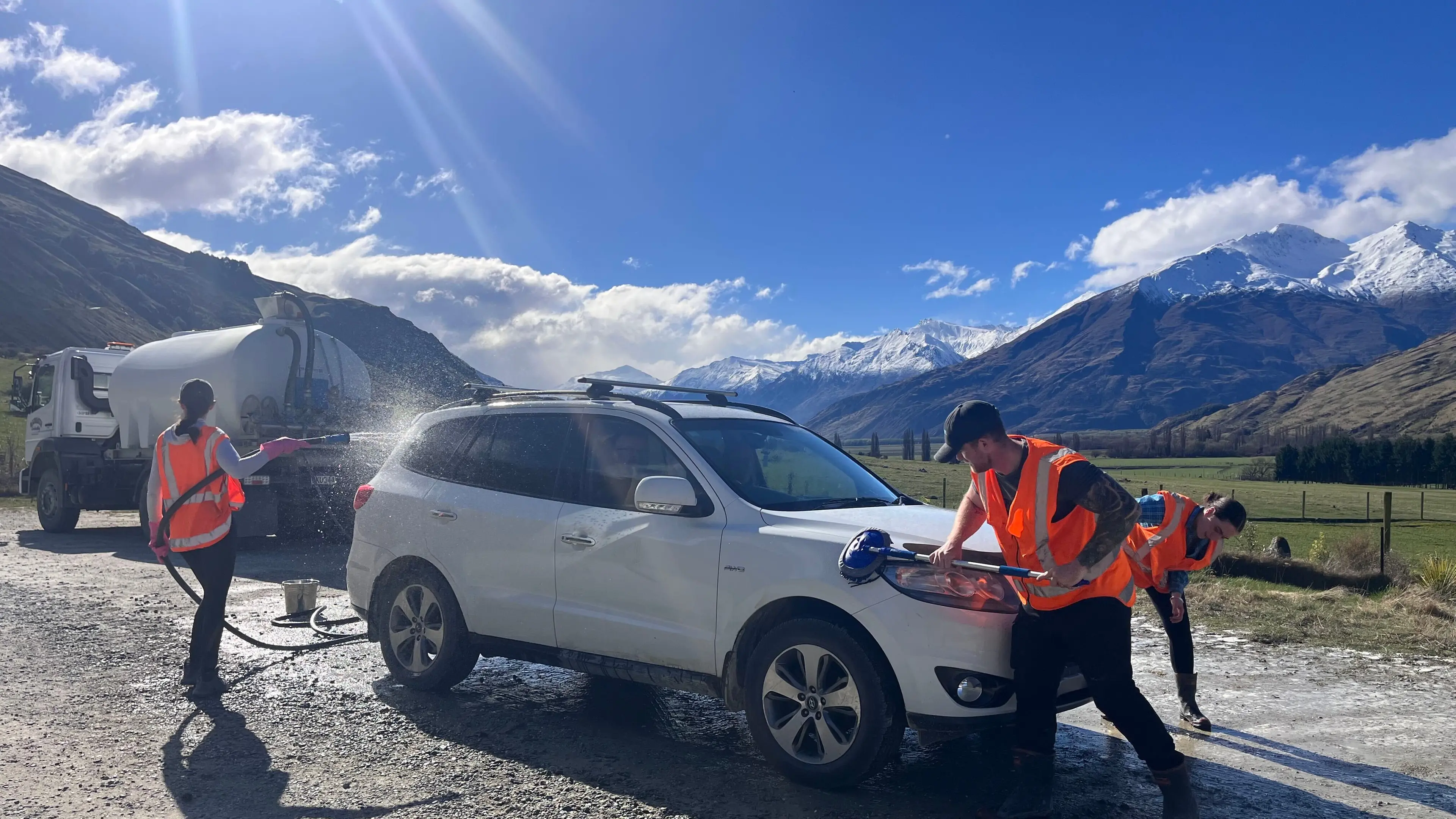 Gathering dust: WAI Wānaka aim for better car washing outcomes